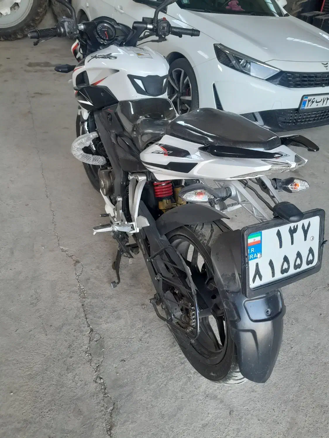 ان اس ۲۰۰|موتورسیکلت|باقرشهر, |دیوار