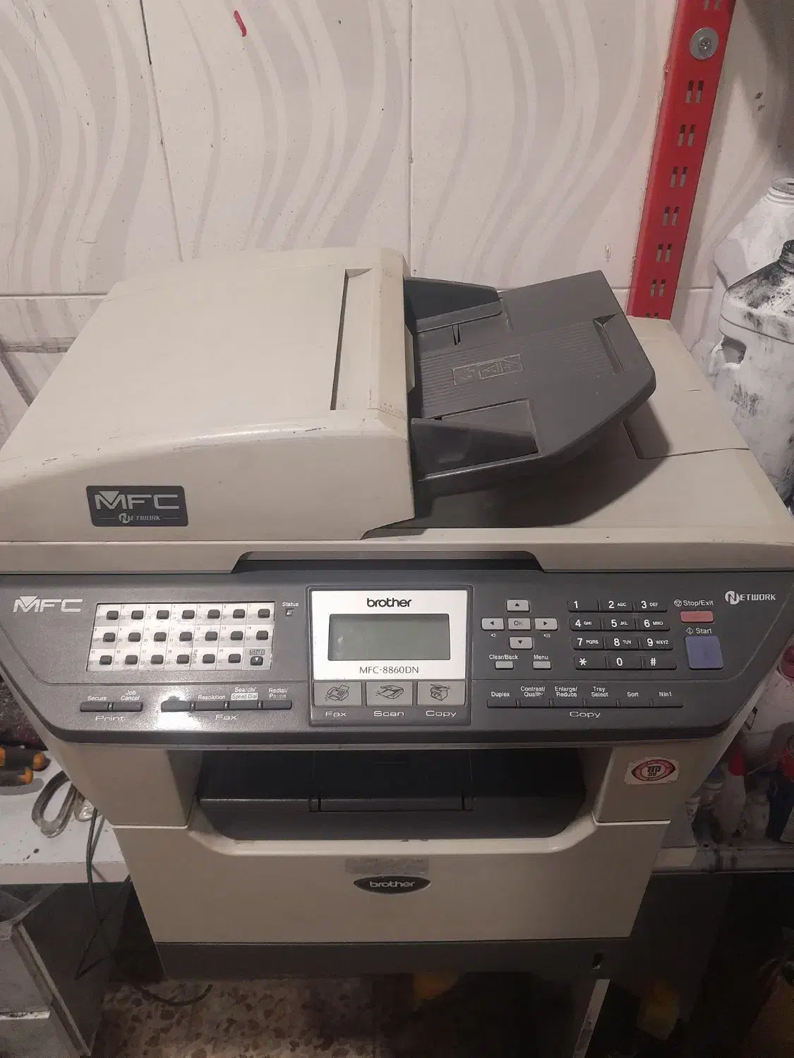 پرینتر کپی اسکنر و فکس برادر پشت و رو 8860d|پرینتر، اسکنر، کپی، فکس|ایذه, |دیوار