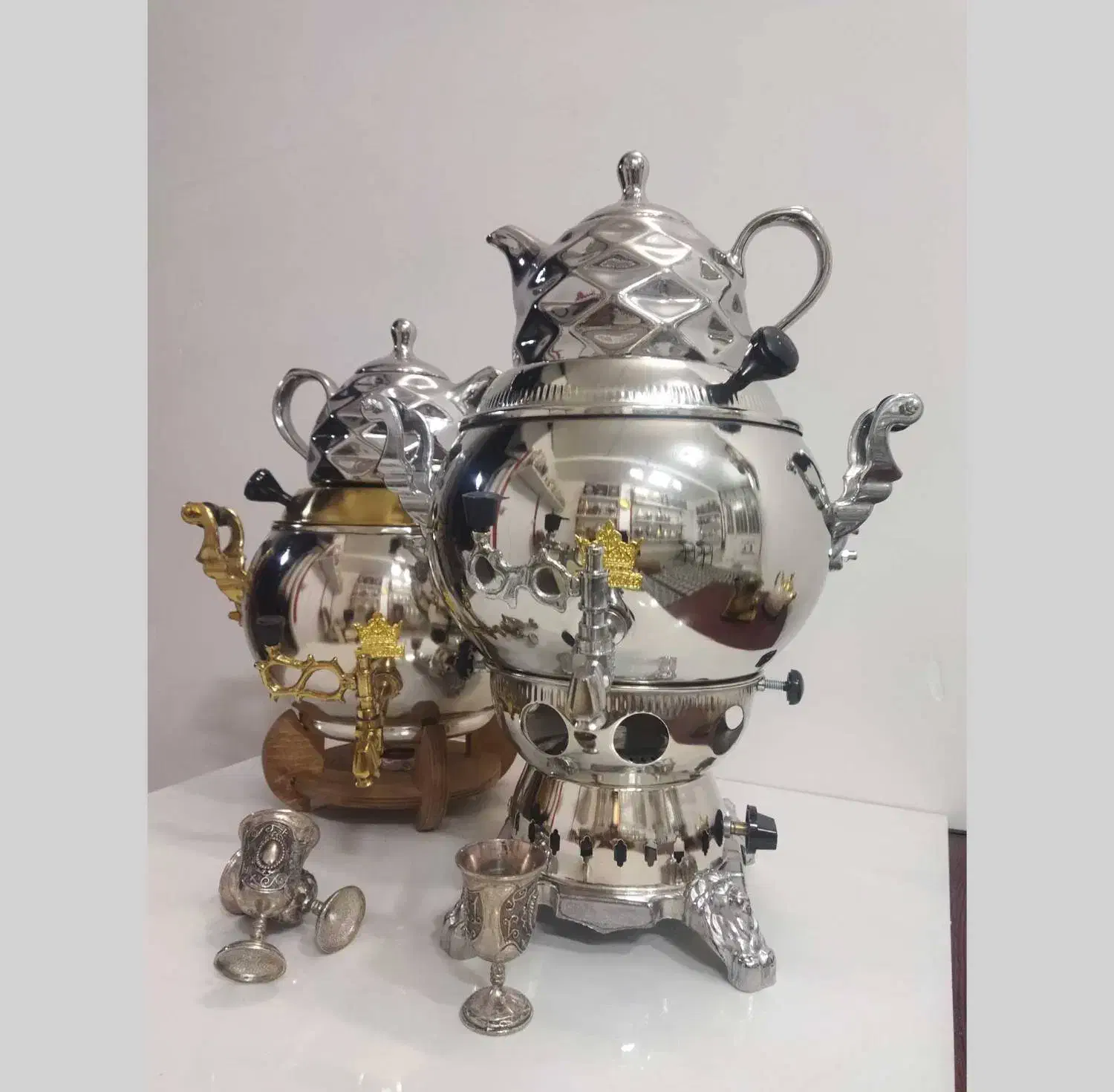 سماور گازی،طرح سنگ ،ازتولیدبرای مصرف کننده عزیز|سماور، چایساز، قهوهساز|مشهد, همت آباد|دیوار