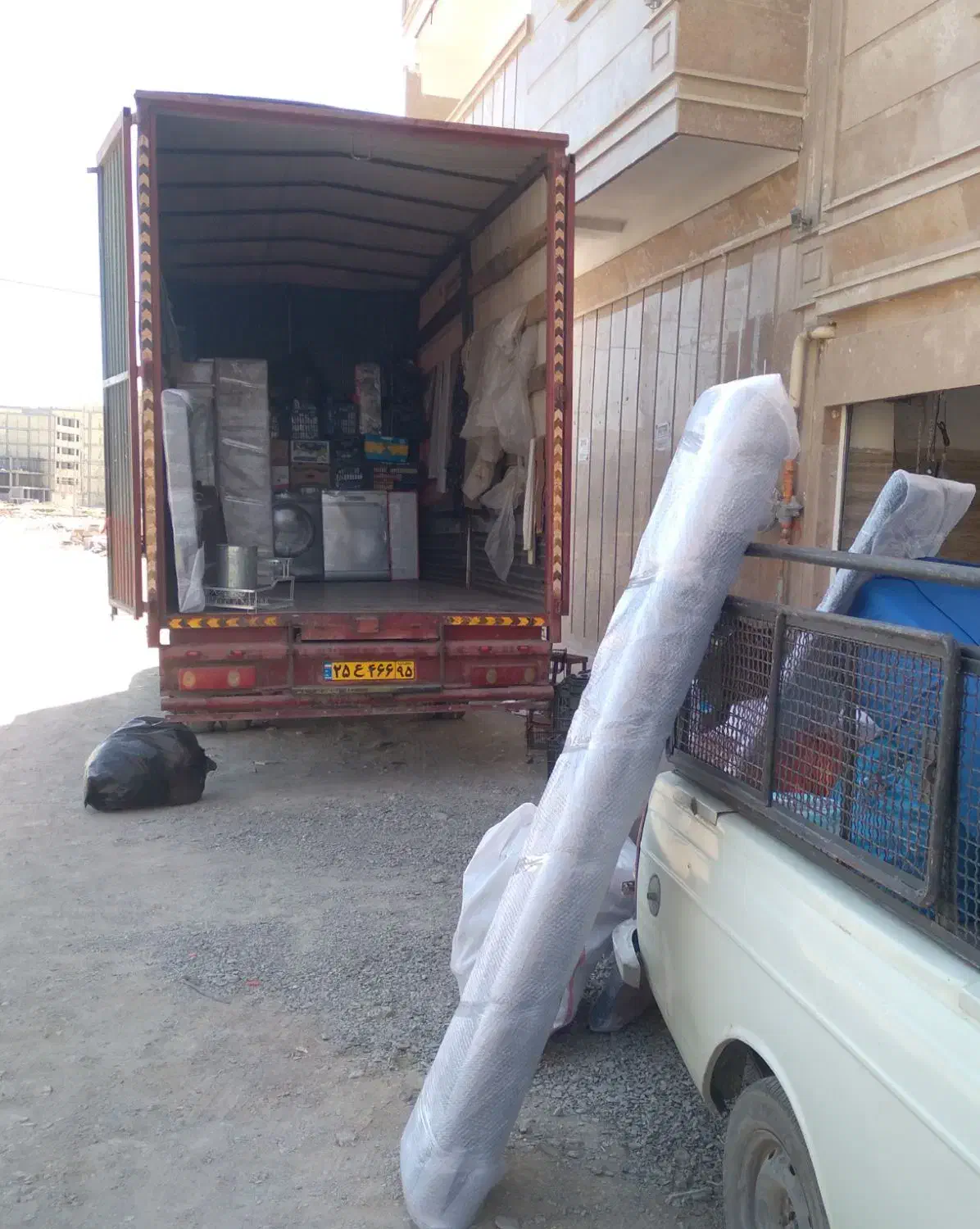 اسباب کشی منزل با خاور مسقف و کارگر در زاهدان|خدمات حمل و نقل|زاهدان, |دیوار