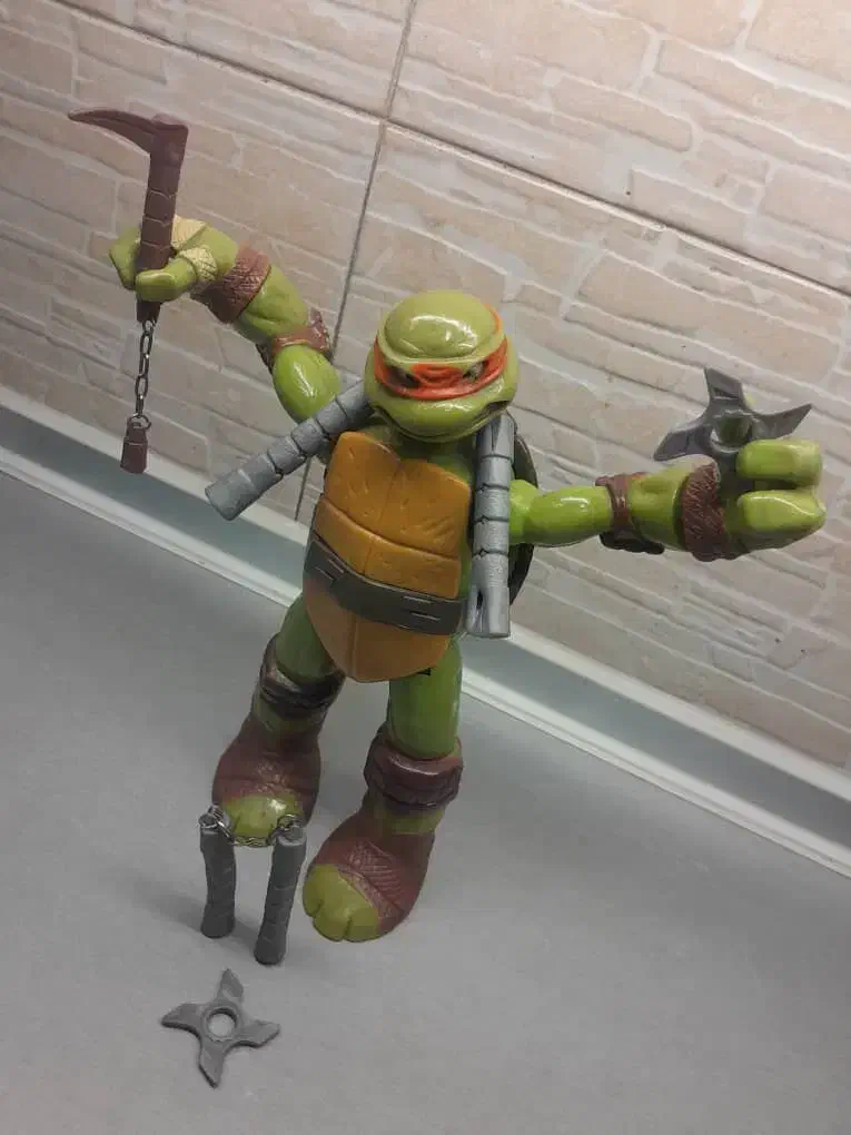 اکشن فیگور نینجا ۳۰ سانت تمام مفصل با لوازم در حد|اسباب‌بازی بچه|تهران, ونک|دیوار