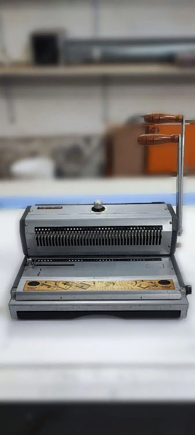 دستگاه فنری دوبل SuperBind در حد نو|فروشگاه و مغازه|مشهد, چهارچشمه|دیوار