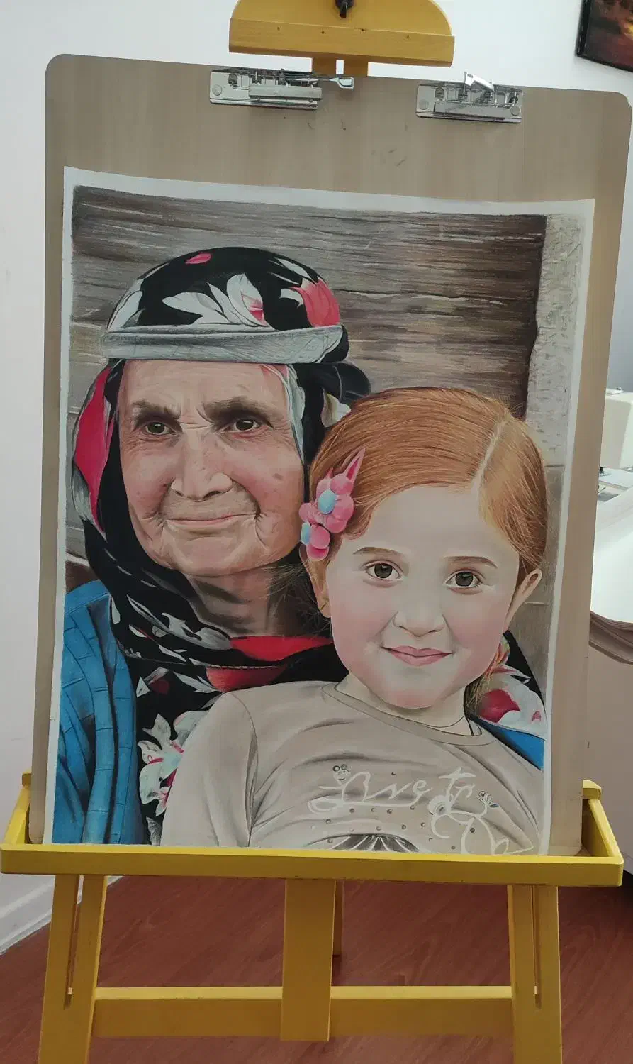 نقاشی چهره|تابلو، نقاشی، عکس|شیراز, رکن‌آباد|دیوار