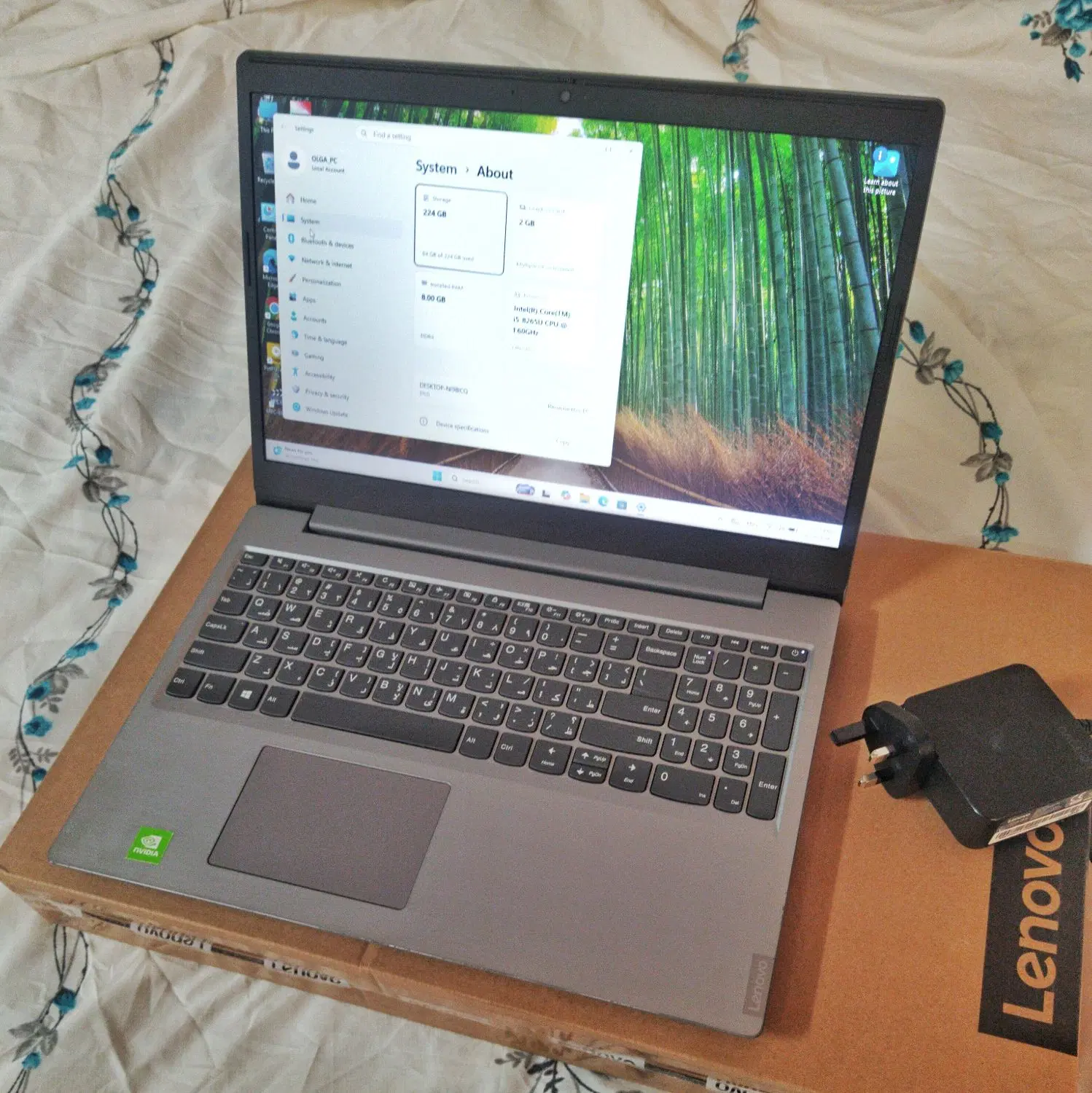 لپتاپ Lenovo با آکبند مو نمیزنه نسل ۸ گرافیک مجزا|رایانه همراه|قم, جهان بینی|دیوار
