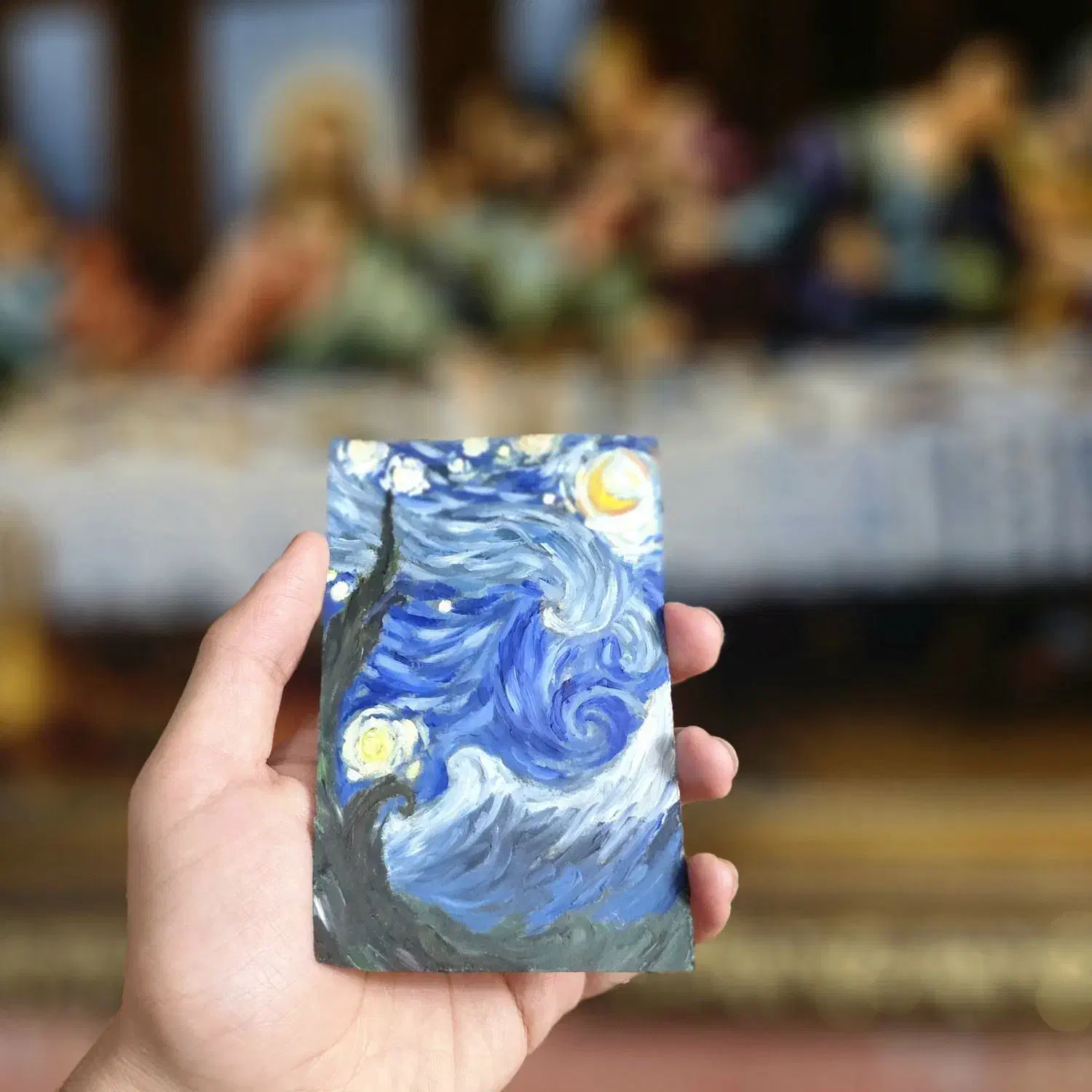 starry night II|تابلو، نقاشی، عکس|تهران, زعفرانیه|دیوار