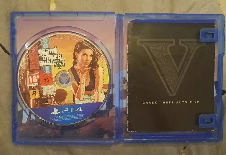 دیسک جی تی ای وی GTA V برای PS4|کنسول، بازی ویدئویی و آنلاین|قزوین, |دیوار