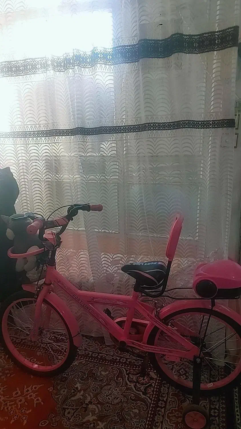 دوچرخه ۲۰ دخترانه صورتی|دوچرخه، اسکیت، اسکوتر|خرمآباد, |دیوار