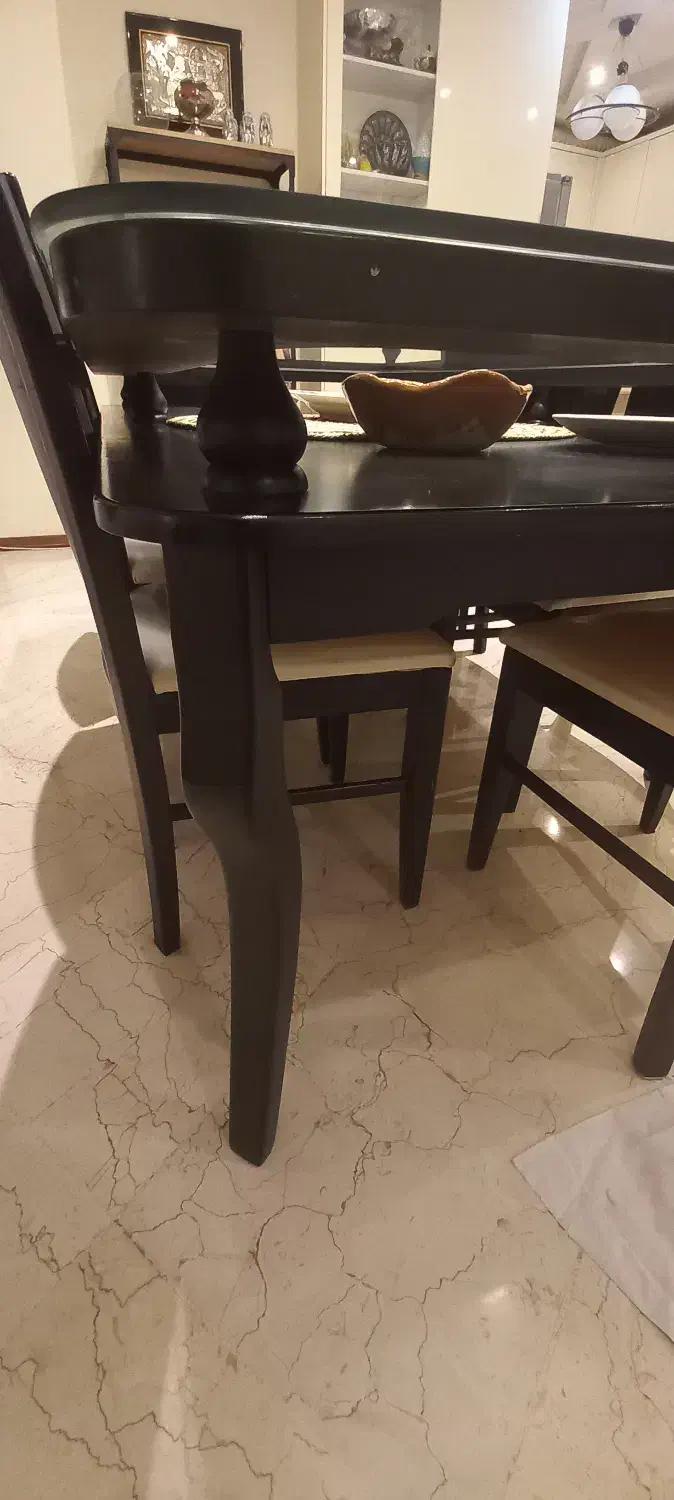 میز ناهارخوری ۸ نفره تمیز|میز و صندلی غذاخوری|محمودآباد, |دیوار
