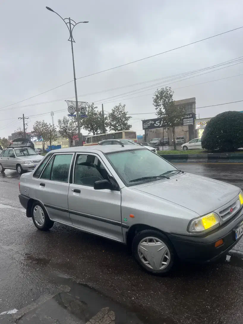 پراید مدل ۸۶ بی رنگ دوگانه کارخانه|خودرو سواری و وانت|رشت, بلوار گیلان|دیوار