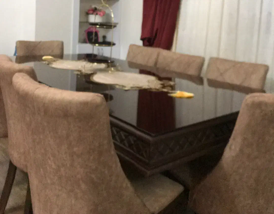 میز ناهار خوری|میز و صندلی غذاخوری|رشت, رشتیان|دیوار