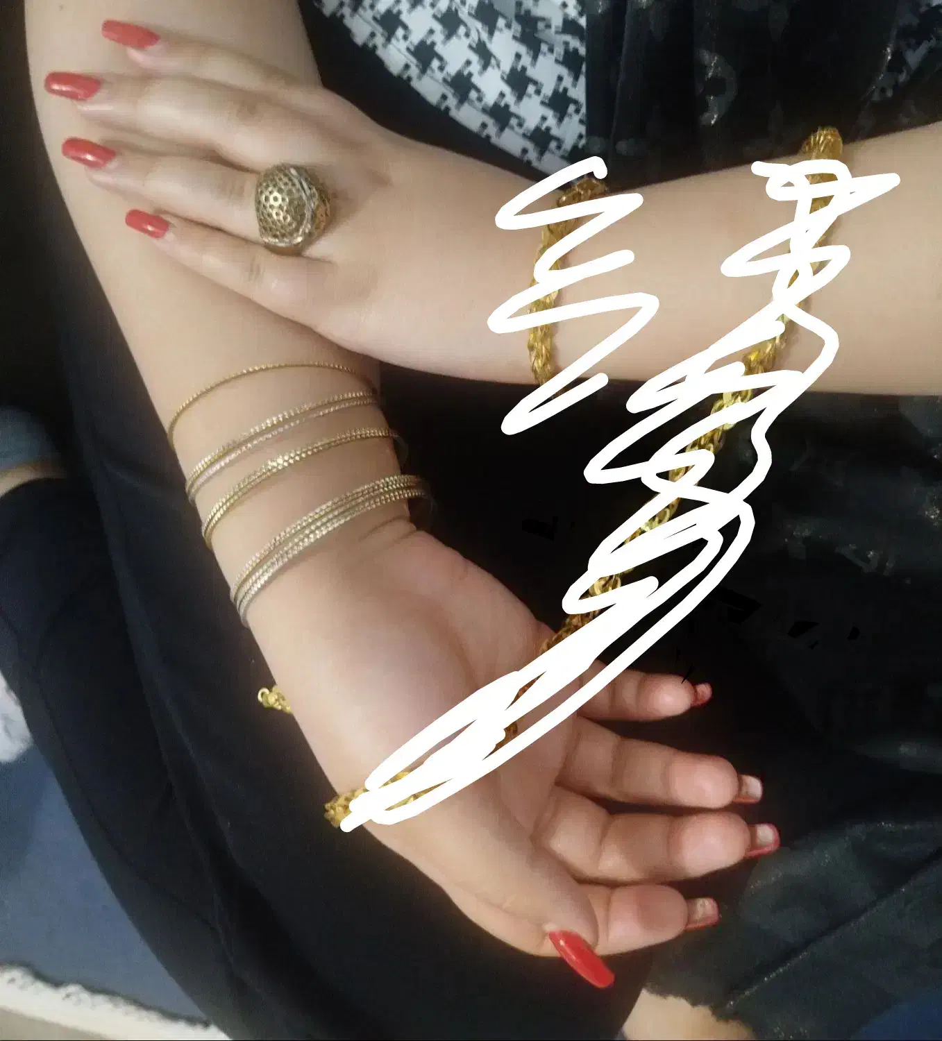 النگو وانگشتر رنگ ثابت|بدلیجات|ساوه, |دیوار