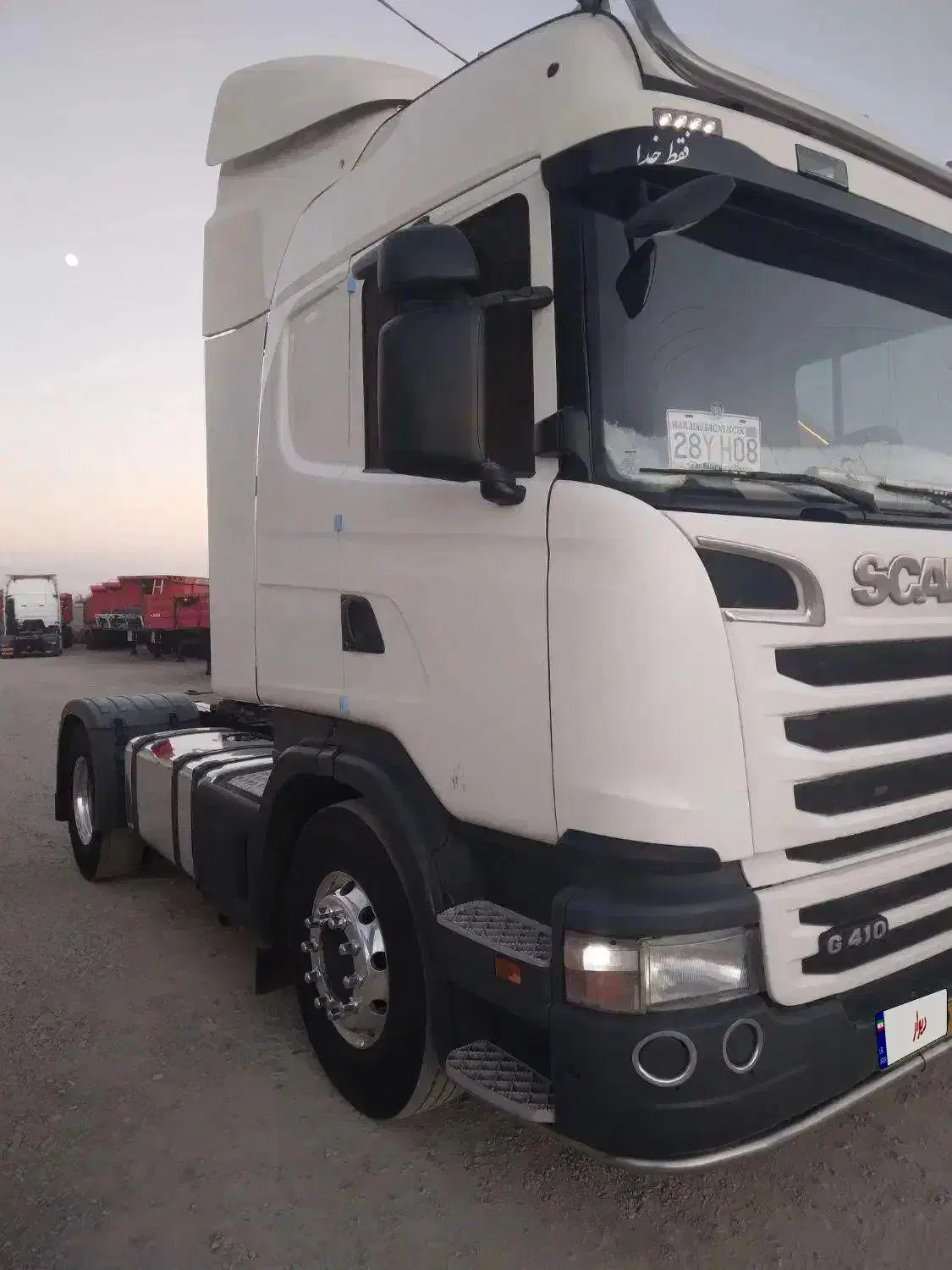 اسکانیا ۴۱۰ هلندی بدون ادبلو استثنای|خودرو سنگین|ابرکوه, |دیوار