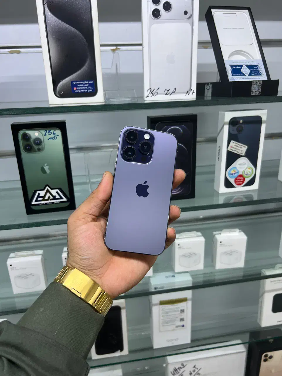 iphone 14pro 256 za رجیستر شده درحد|موبایل|تهران, میدان ولیعصر|دیوار