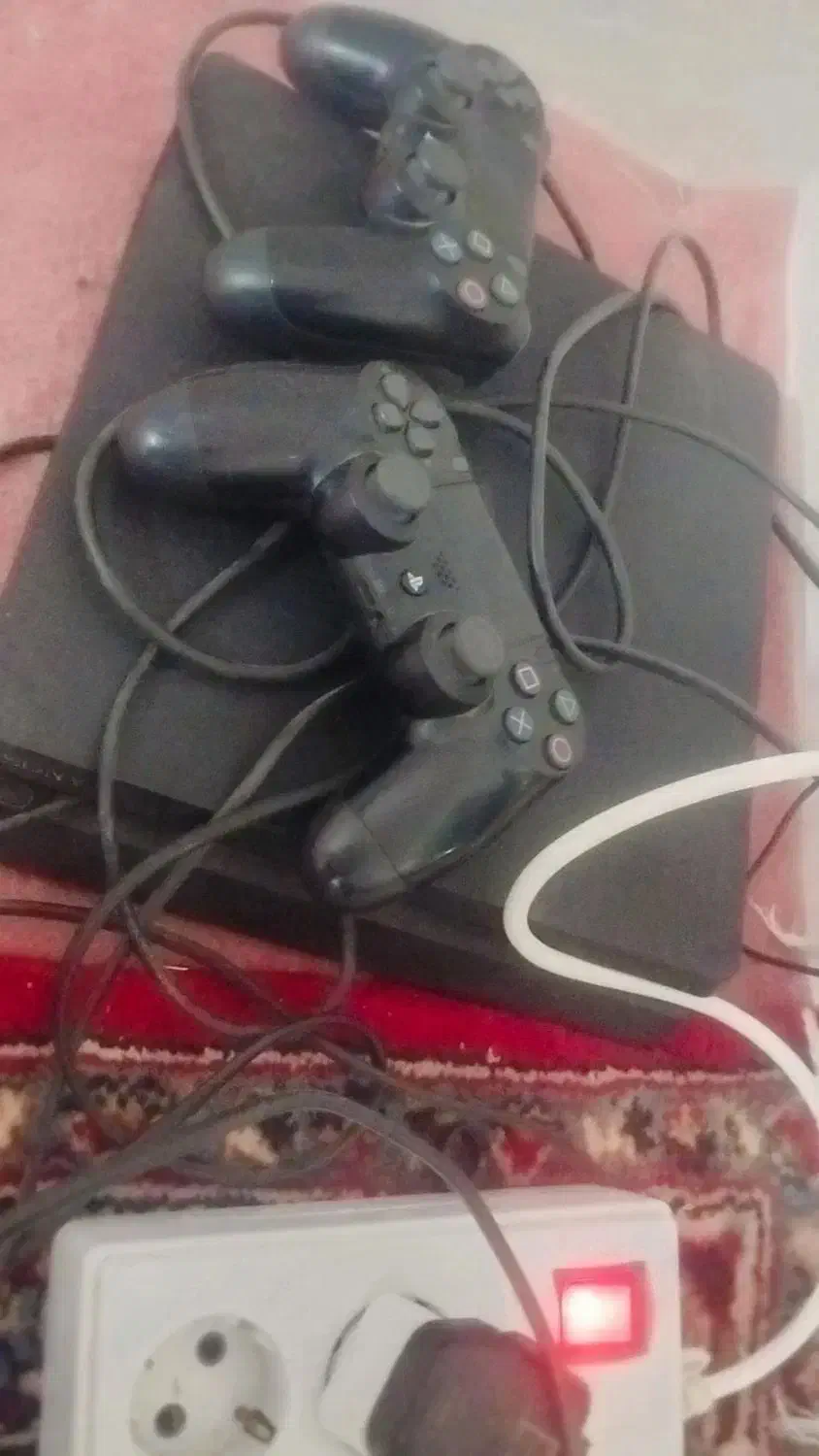 ps4 اسلیم یک ترا با دو دسته|کنسول، بازی ویدئویی و آنلاین|گوگان, |دیوار