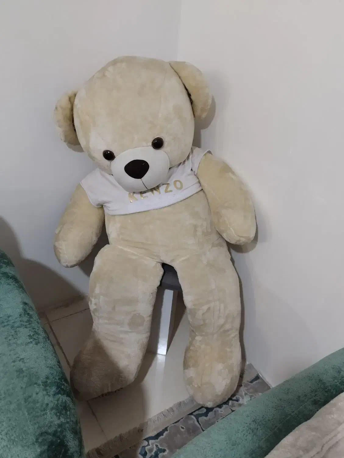 خرس تدی یک و نیم متری|اسباب‌بازی بچه|گرگان, |دیوار