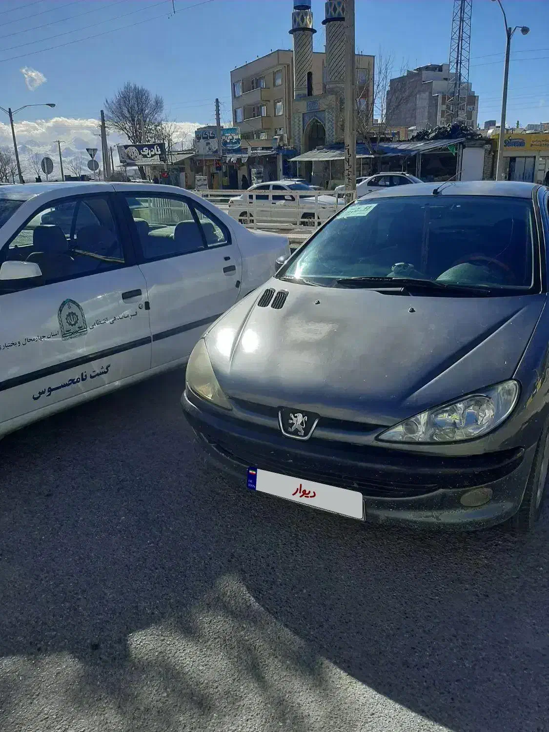 پژو ۲۰۶ فیلی مدل۱۳۸۳ بدون رنگ|خودرو سواری و وانت|شهرکرد, |دیوار