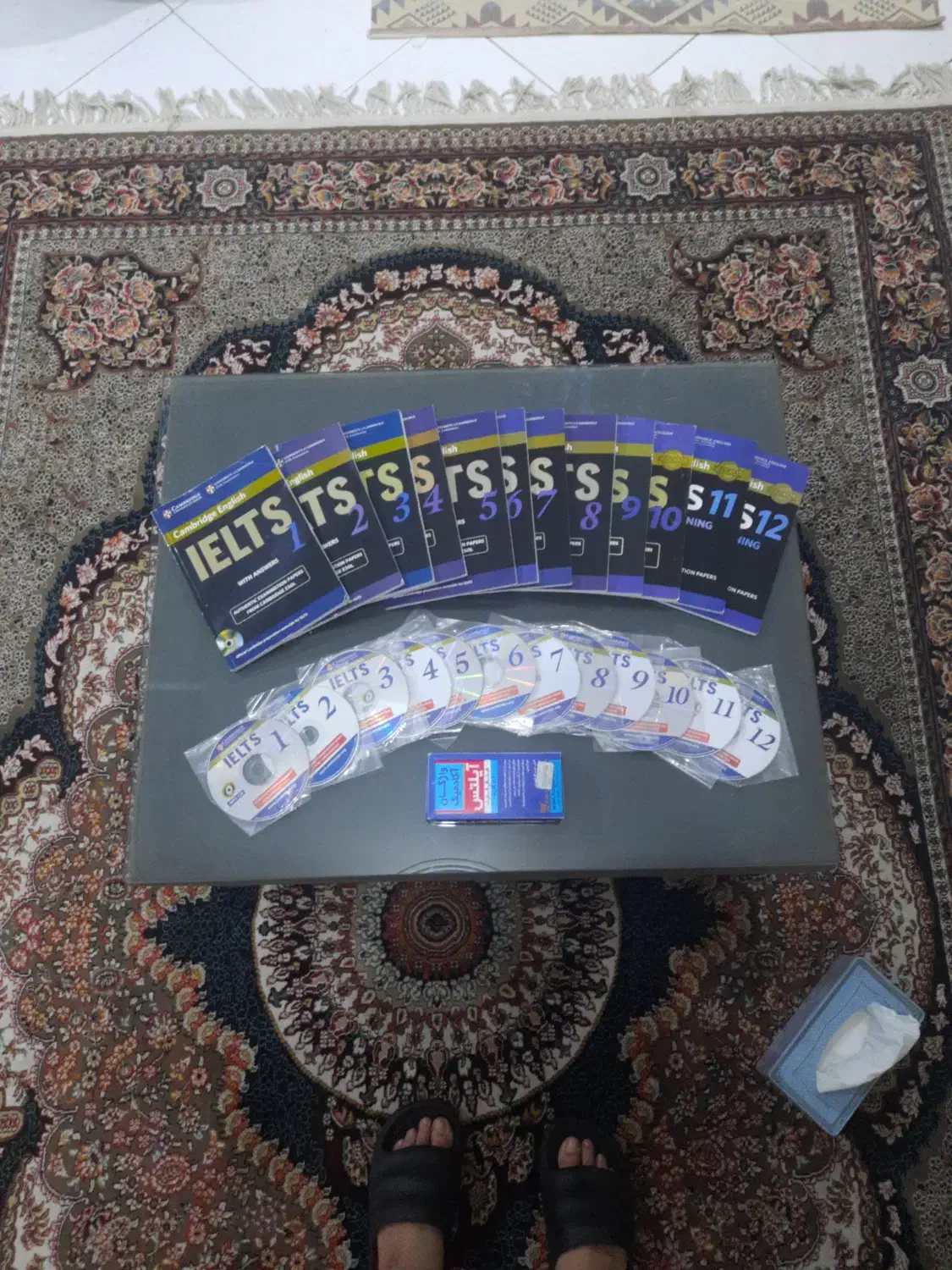 سری کتاب آزمون آیلتس به همراه هدیه و فلش کارت|کتاب و مجله آموزشی|تهران, ارامنه|دیوار