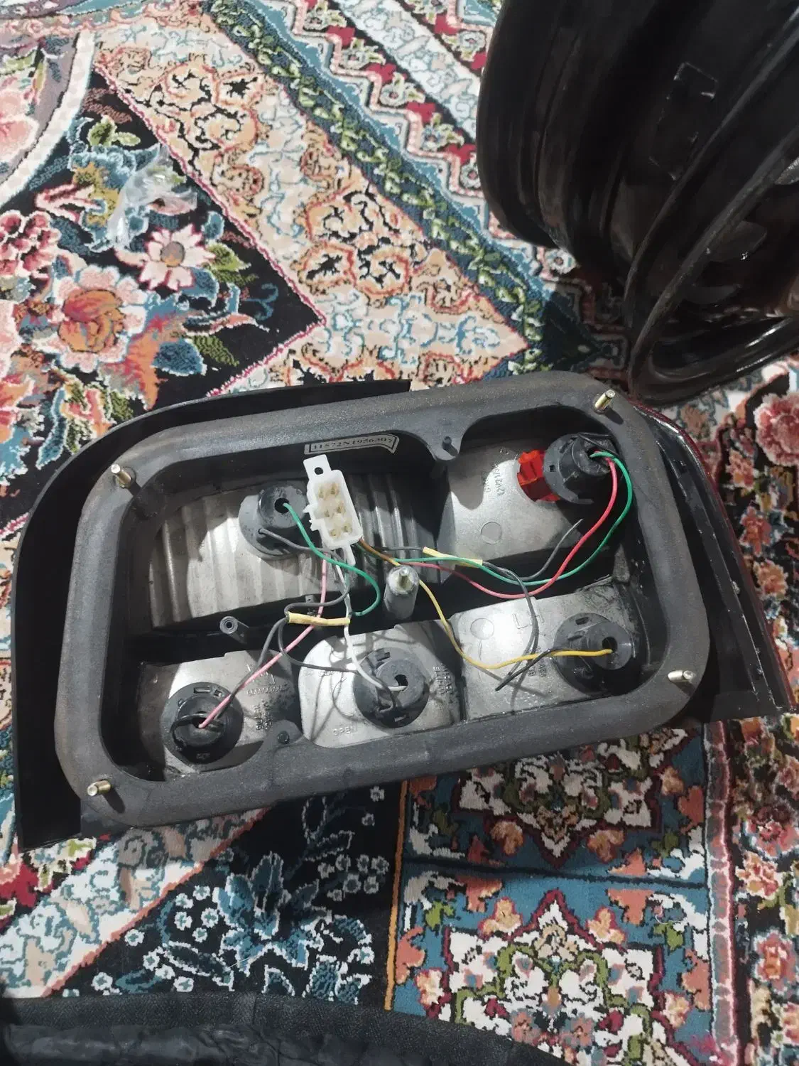 رینگ فولادی پراید و چراغ عقب(چپ)|قطعات یدکی و لوازم جانبی|خرم‌آباد, |دیوار