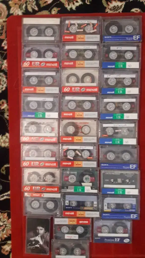 تعداد100عددنوارکاست آهنگهای قدیم|فیلم و موسیقی|تهران, سید خندان (جلفا)|دیوار