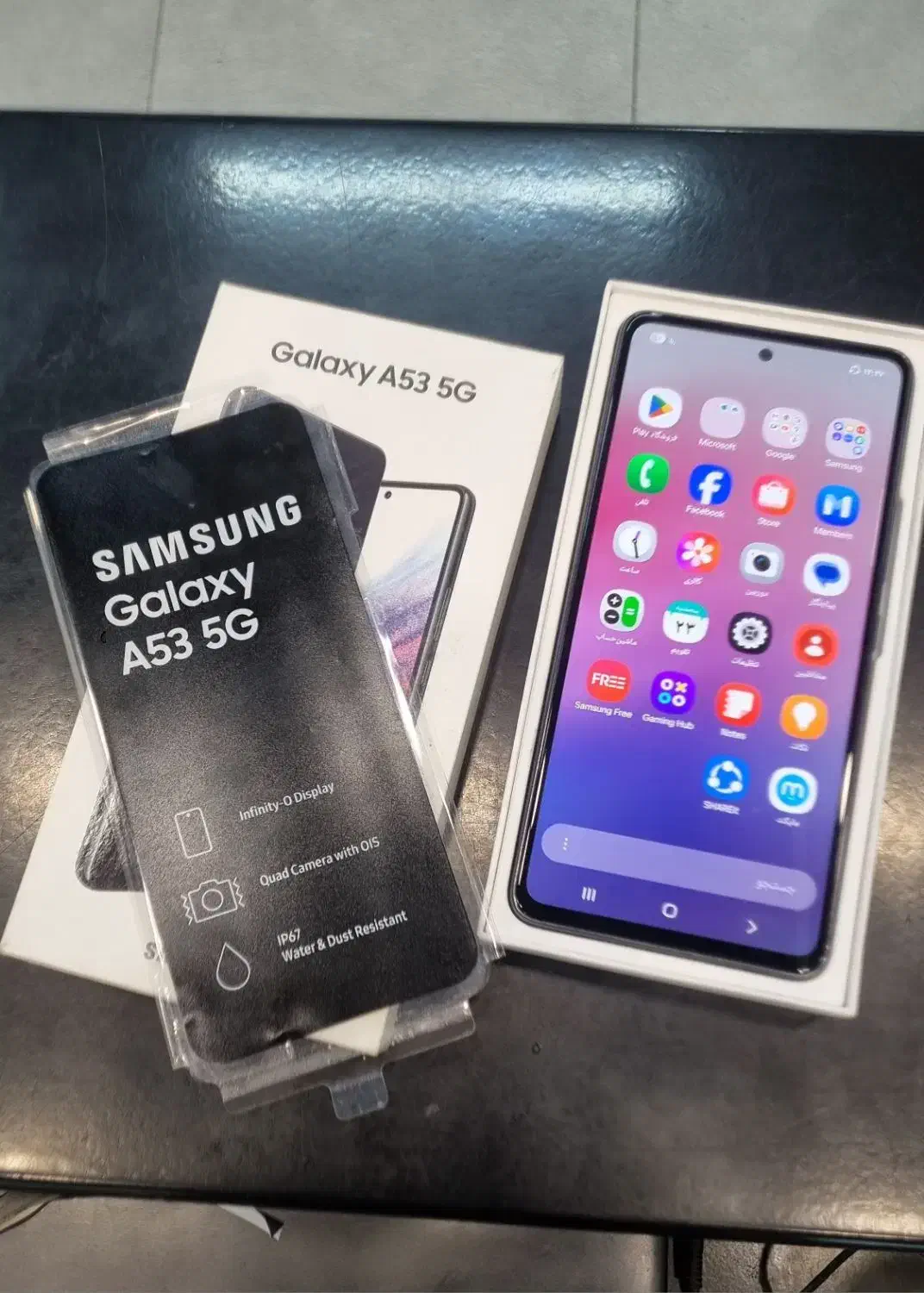 Galaxy A53 256/8|موبایل|بروجرد, |دیوار