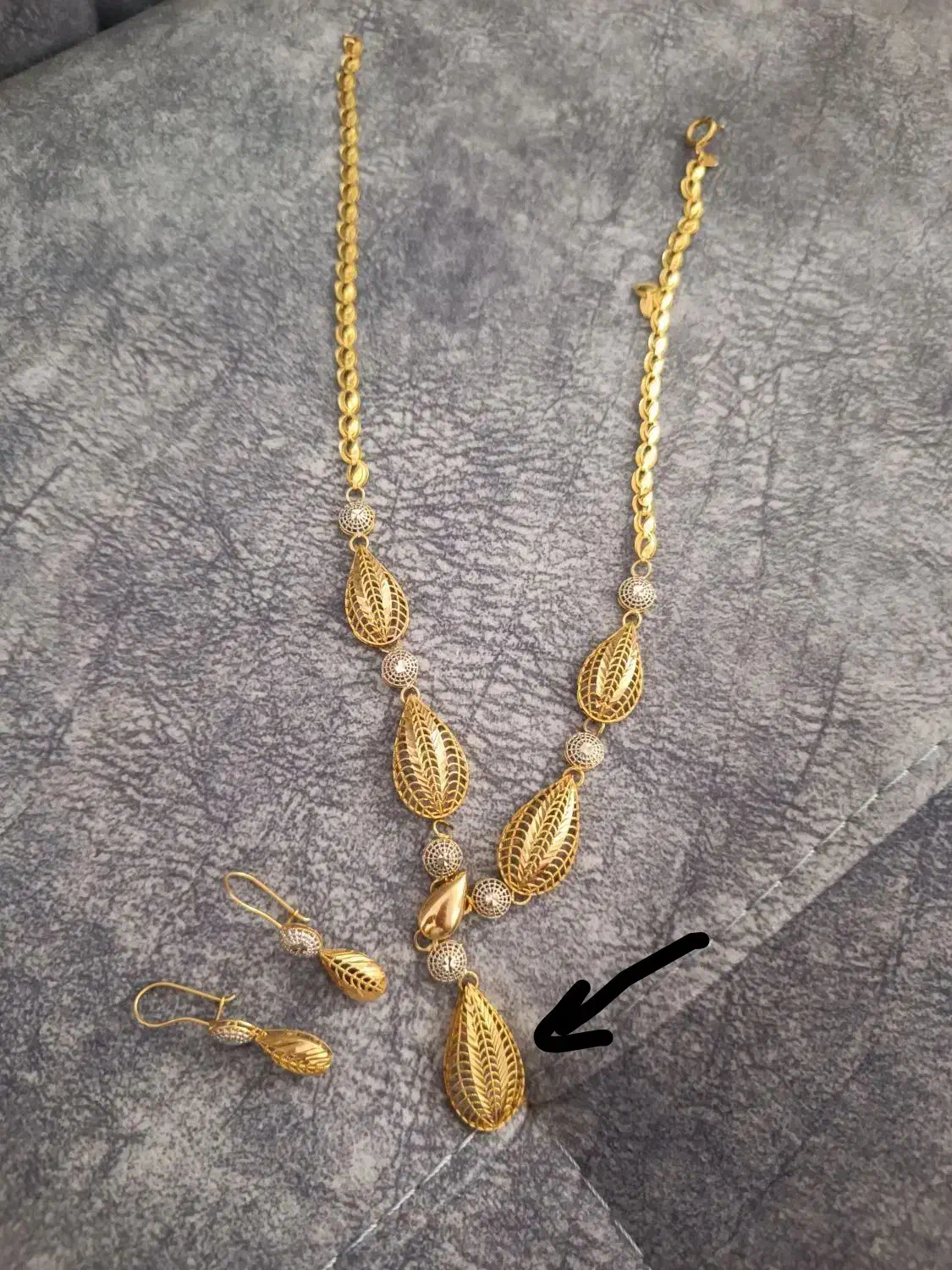 ست زیبا طلا|جواهرات|آبدانان, |دیوار