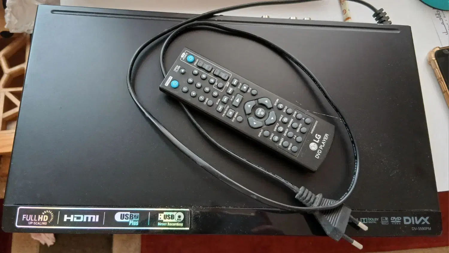 دی وی دی پلیر LG|پخش‌کننده DVD و ویدیو|اندیشه, اندیشه فاز ۴|دیوار