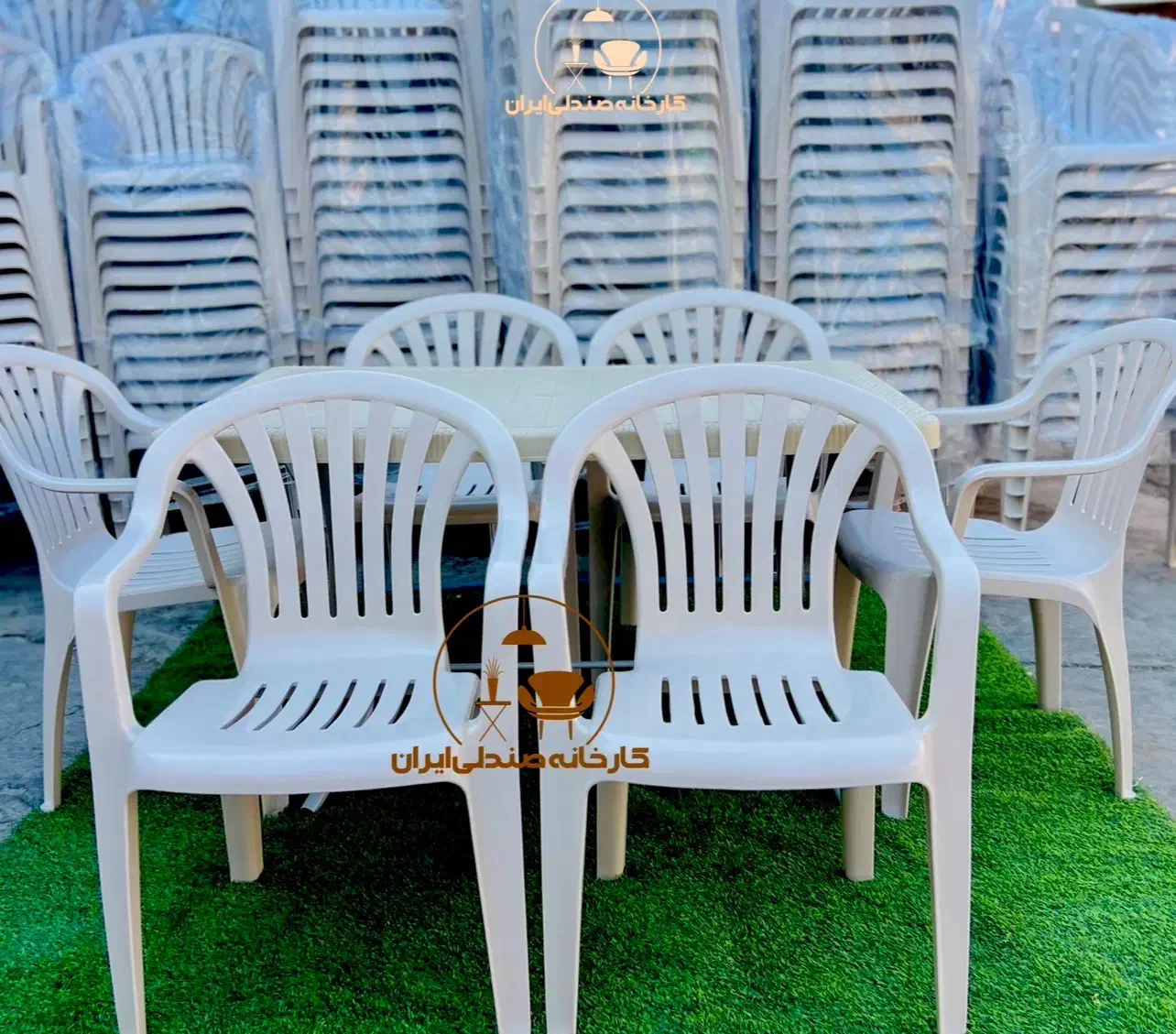 صندلی پلاستیکی  باغی کافه طرح ارام|میز و صندلی غذاخوری|تهران, میدان ولیعصر|دیوار