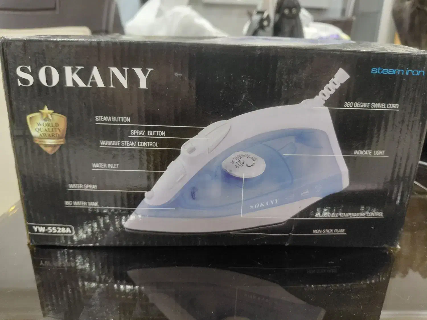 اتو بخار YW-5528A SOKANY STEAM IRON MODELYW-5528A|اتو و لوازم اتو|قم, پردیسان|دیوار