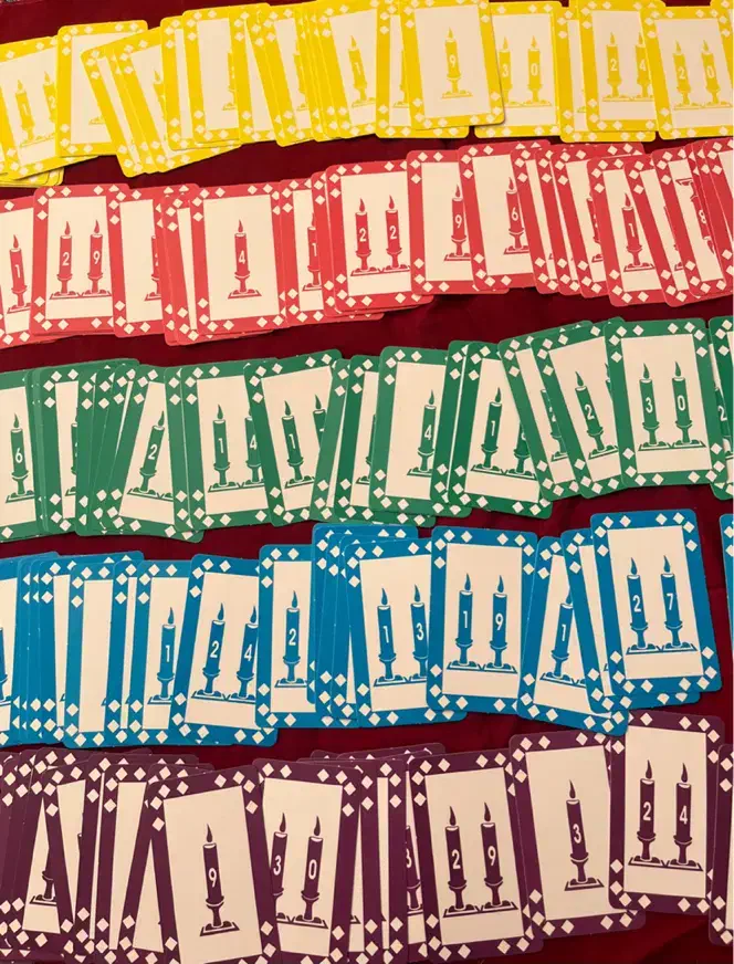 کارت تاروت و شمع به همراه جزوه|کلکسیون و سرگرمی|اصفهان, آبشار|دیوار