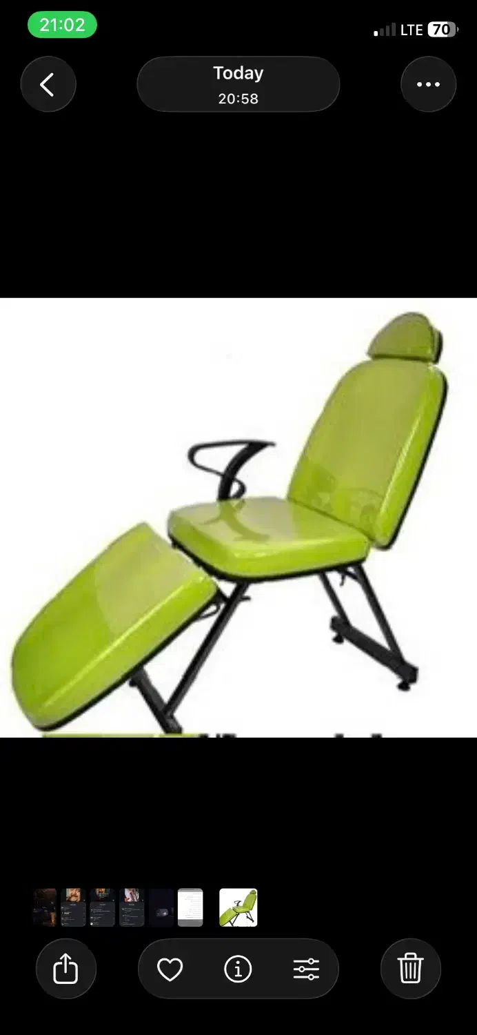 صندلی ارایشگاه|آرایشگاه و سالنهای زیبایی|قزوین, |دیوار