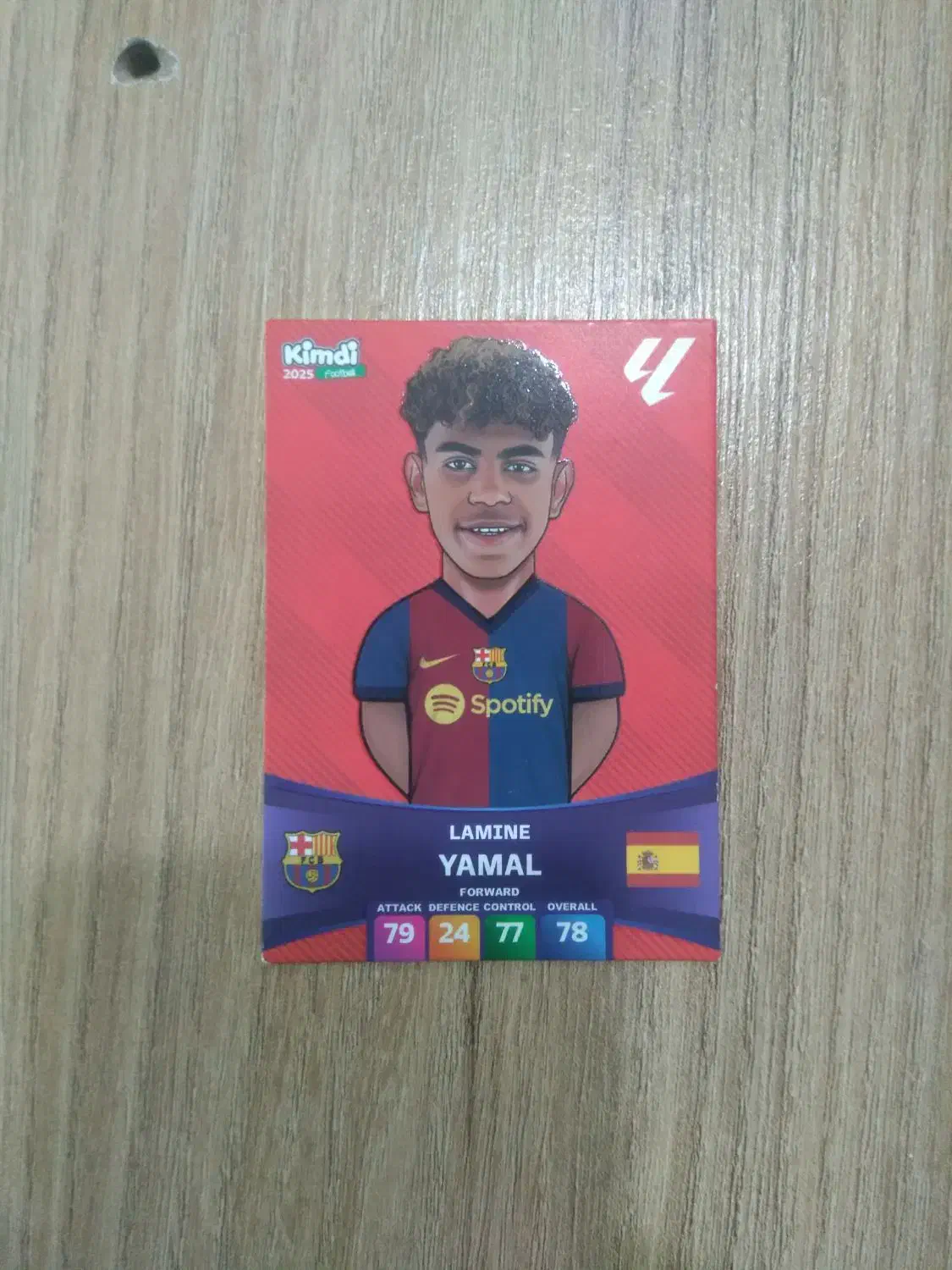 ۱ عدد کیمدی یامال ۲۰۲۵ کمیاب|کلکسیون و سرگرمی|ری, شهادت|دیوار