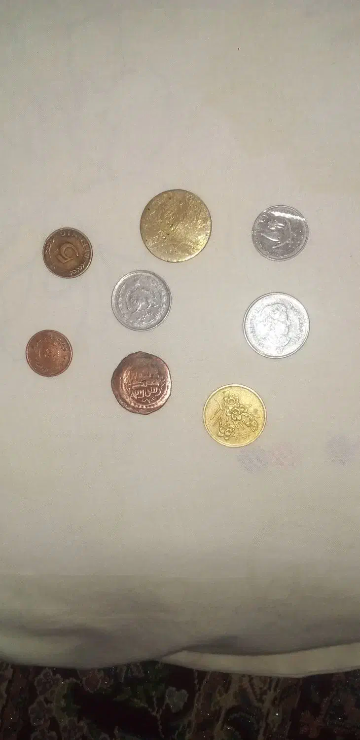 تعدادی سکه|کلکسیون سکه، تمبر، اسکناس|گلبهار, شهر جدید گلبهار|دیوار