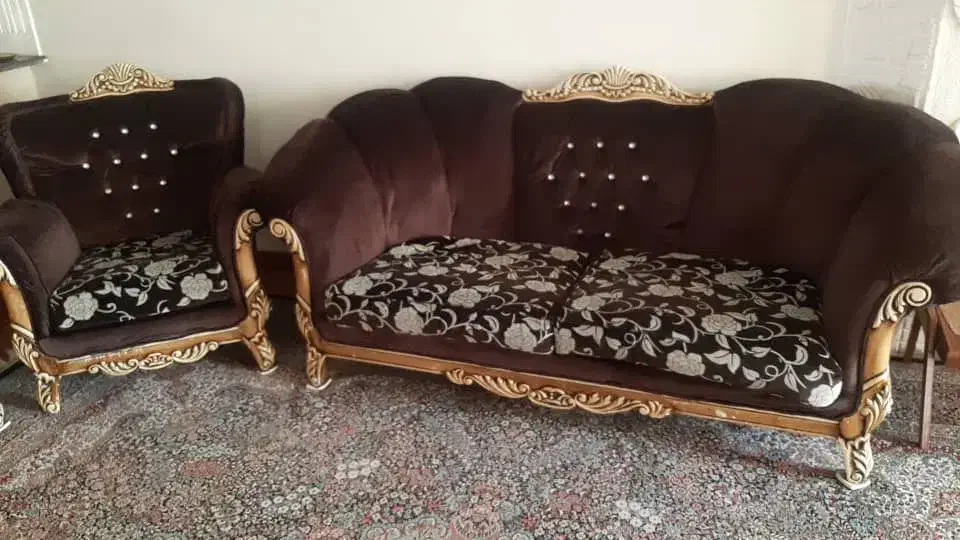 فروش دو دست مبل استیل|مبلمان خانگی و میز عسلی|شیراز, کیان شهر|دیوار