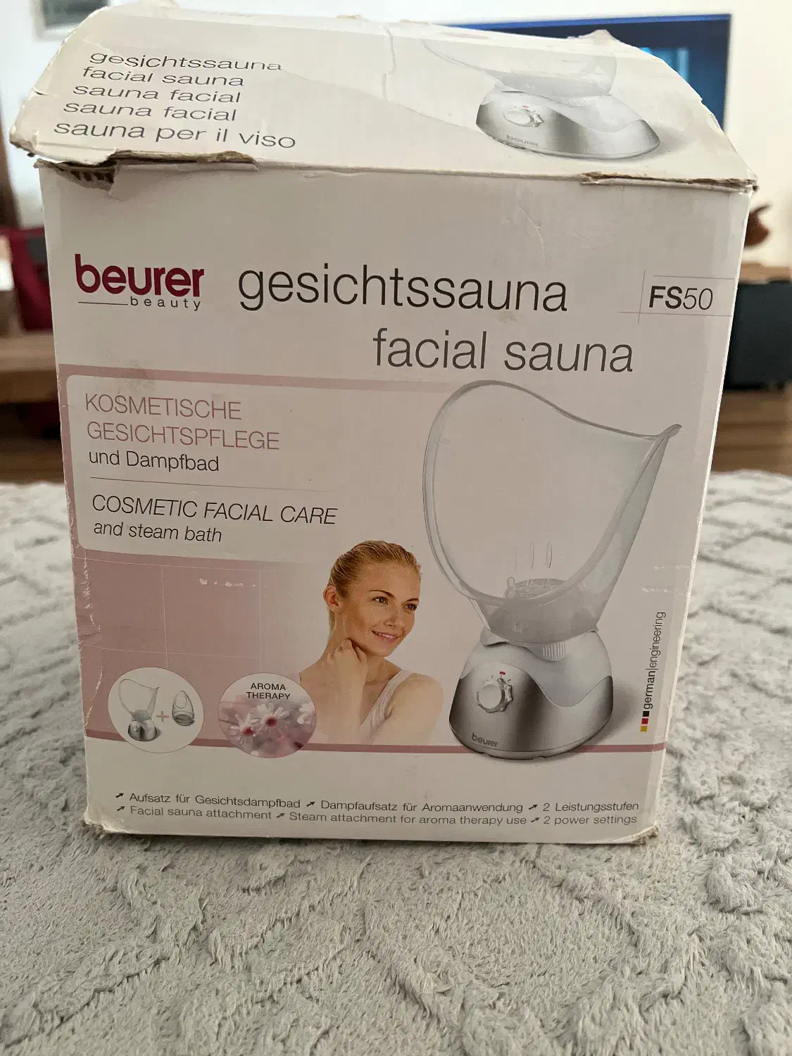 دستگاه بخور گرم مارک beurer آلمانی|آرایشی، بهداشتی، درمانی|تهران, ازگل|دیوار