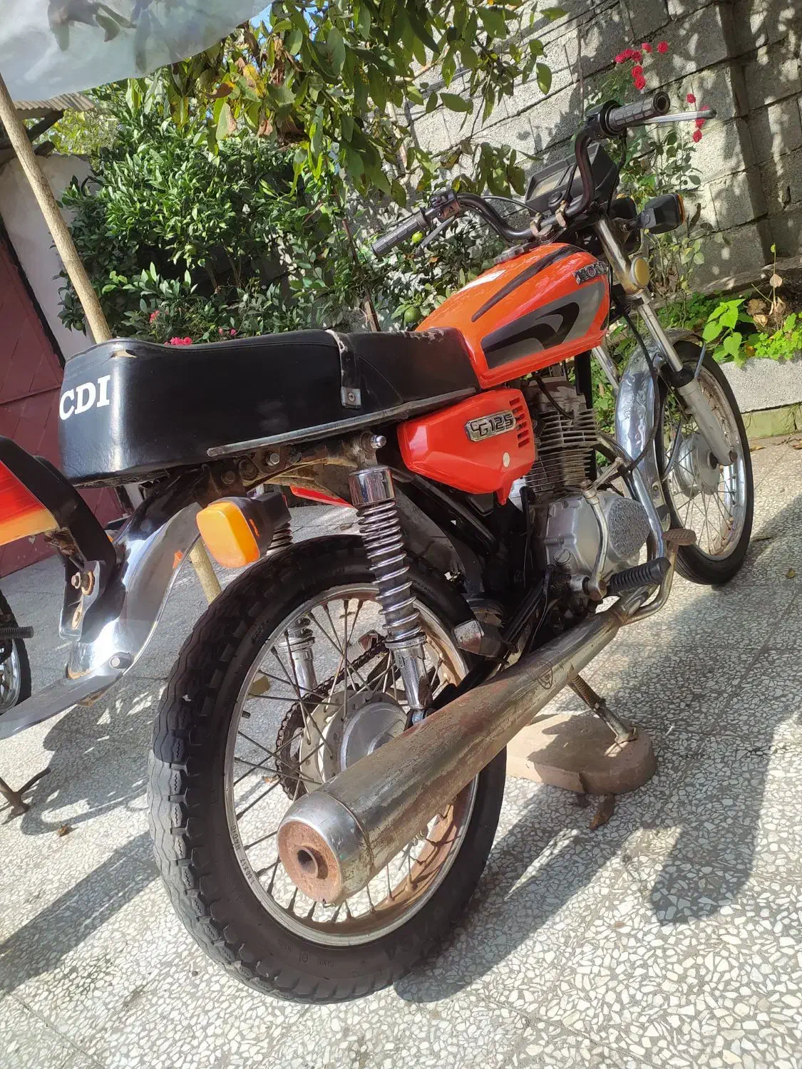 هوندا مزایده|موتورسیکلت|املش, |دیوار