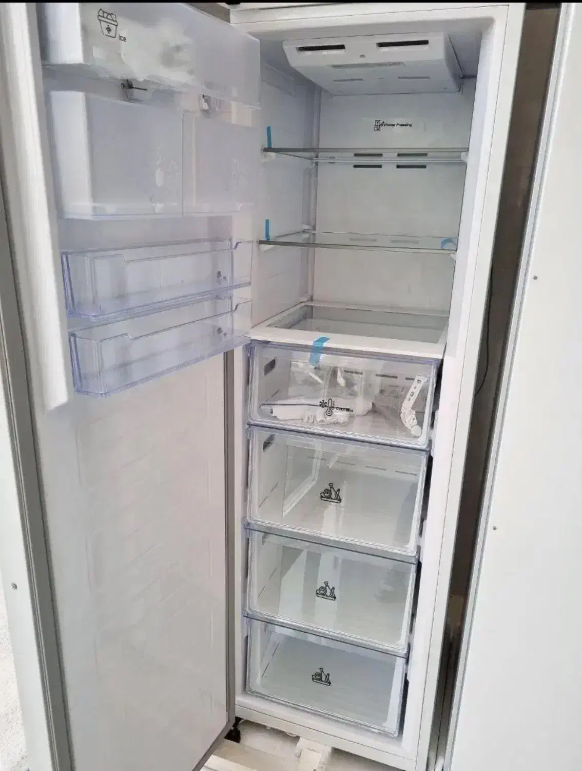 یخچال فریزر دوقلو زیرووات ایتالیا مدل ۹۰۱ پاکشوما|یخچال و فریزر|کرمانشاه, |دیوار