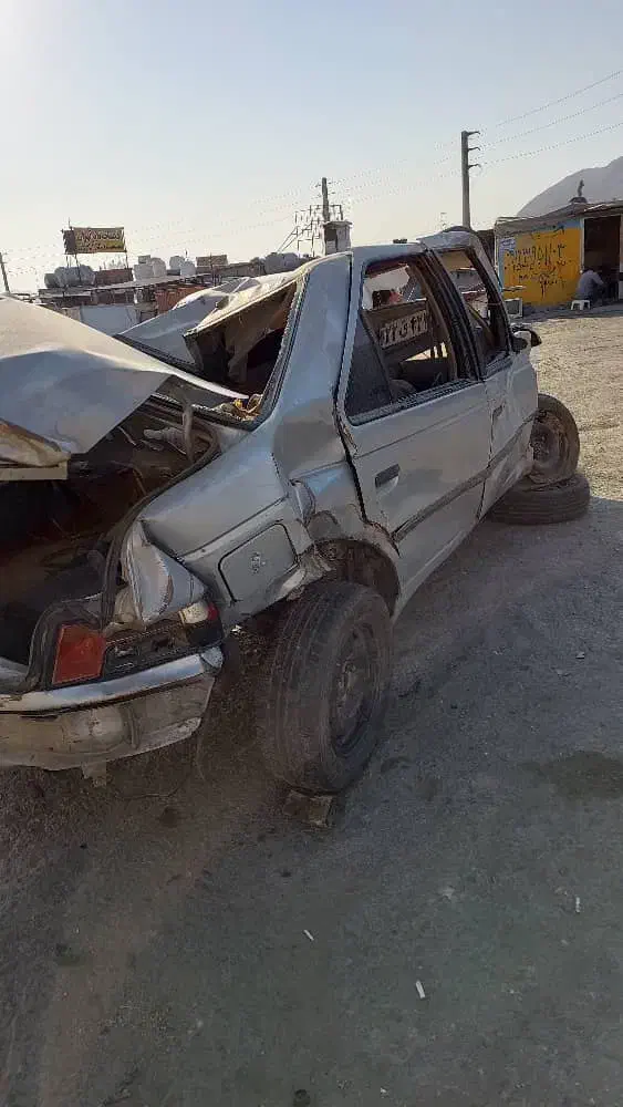 پژو ۴۰۵ تصادفی مدل ۸۸|خودرو سواری و وانت|سقز, |دیوار