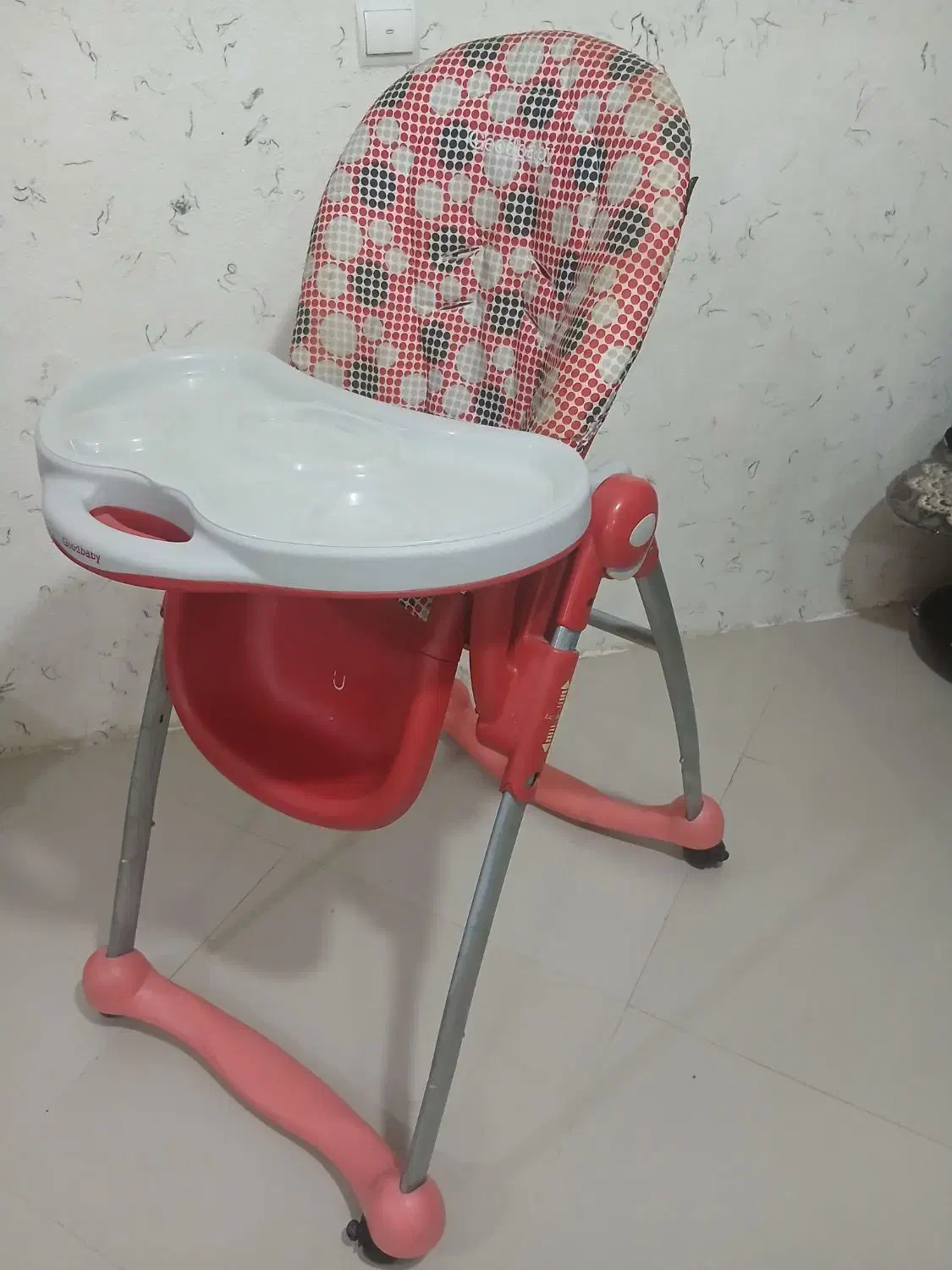 صندلی غذای کودک مارک گود بیبی سالم|تخت و صندلی بچه|کنارک, |دیوار