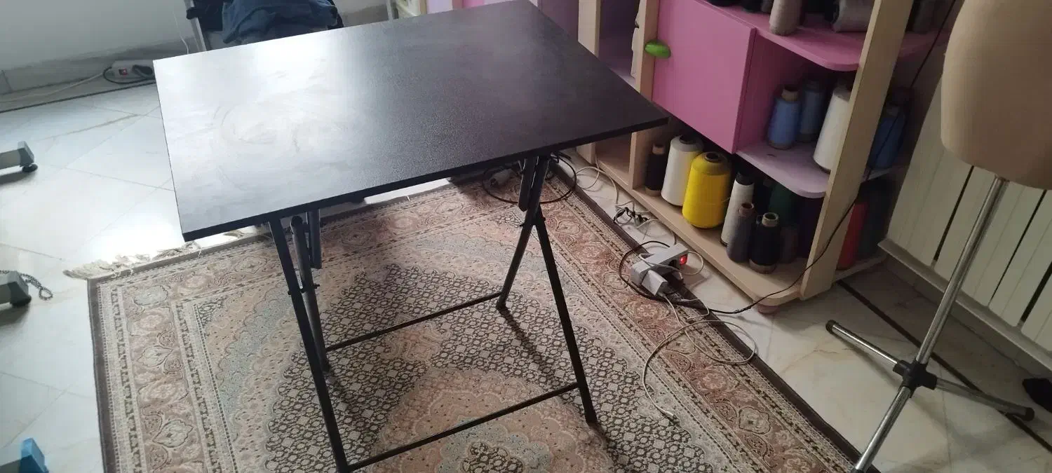 میز تاشو پایه فلزی|میز و صندلی غذاخوری|تهران, سازمان برنامه شمالی|دیوار