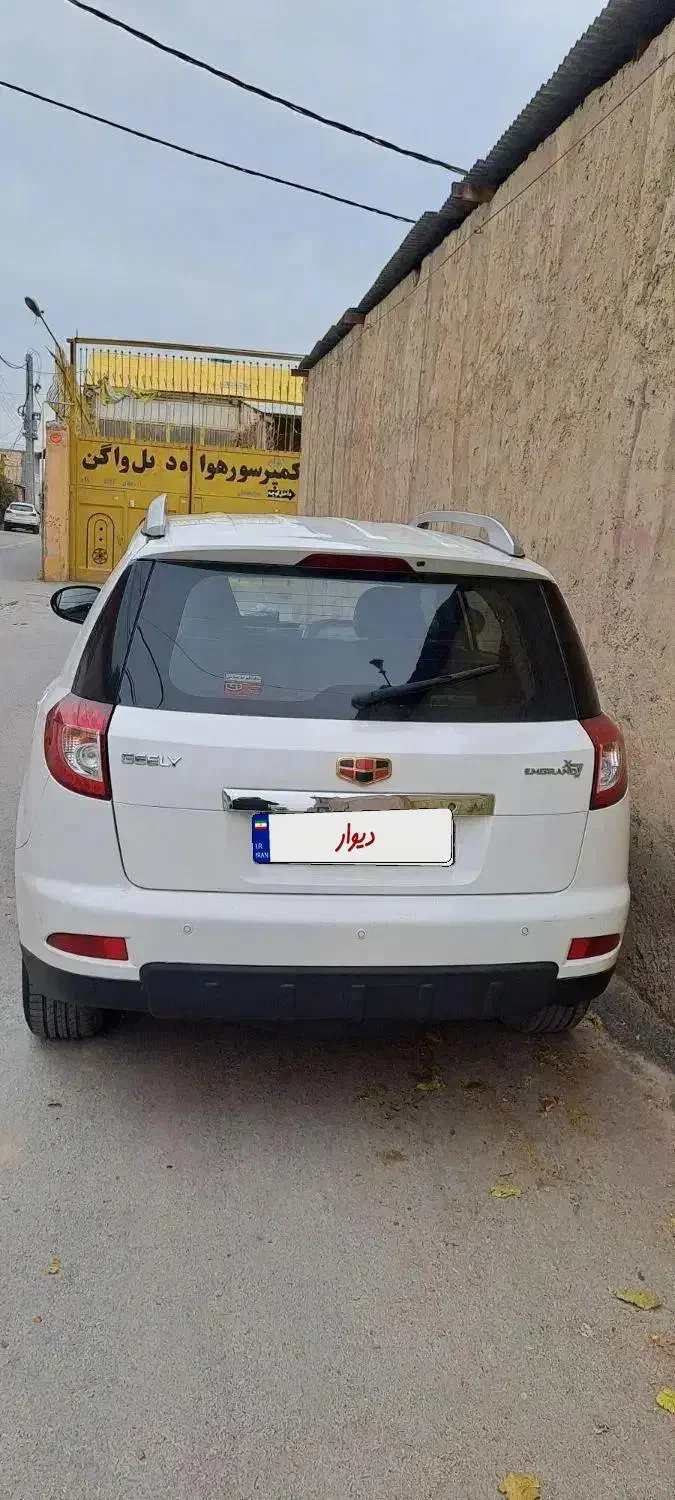 جیلی شاسی بلند تمیز|خودرو سواری و وانت|نجف‌آباد, کهریزسنگ|دیوار