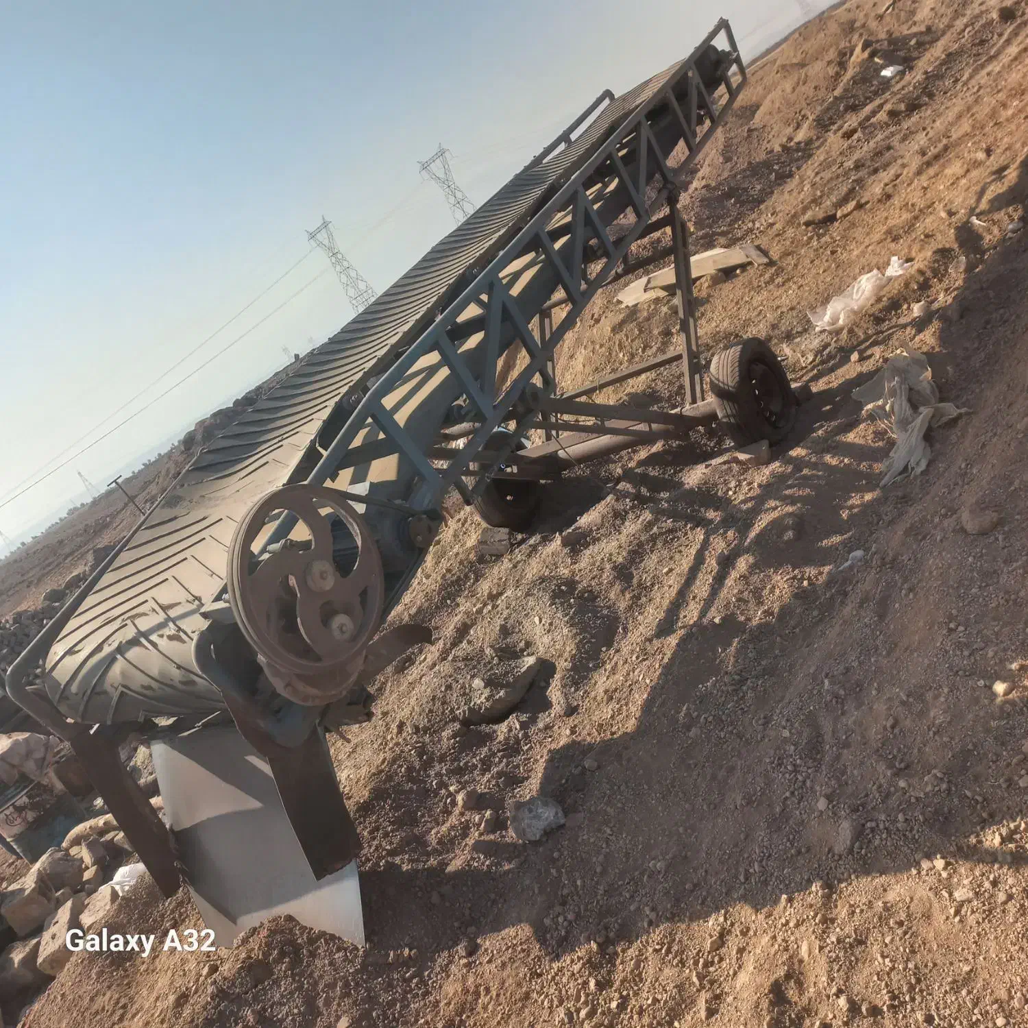 نوار نقاله۶متری|ماشینآلات صنعتی|فولادشهر, زاینده رود|دیوار