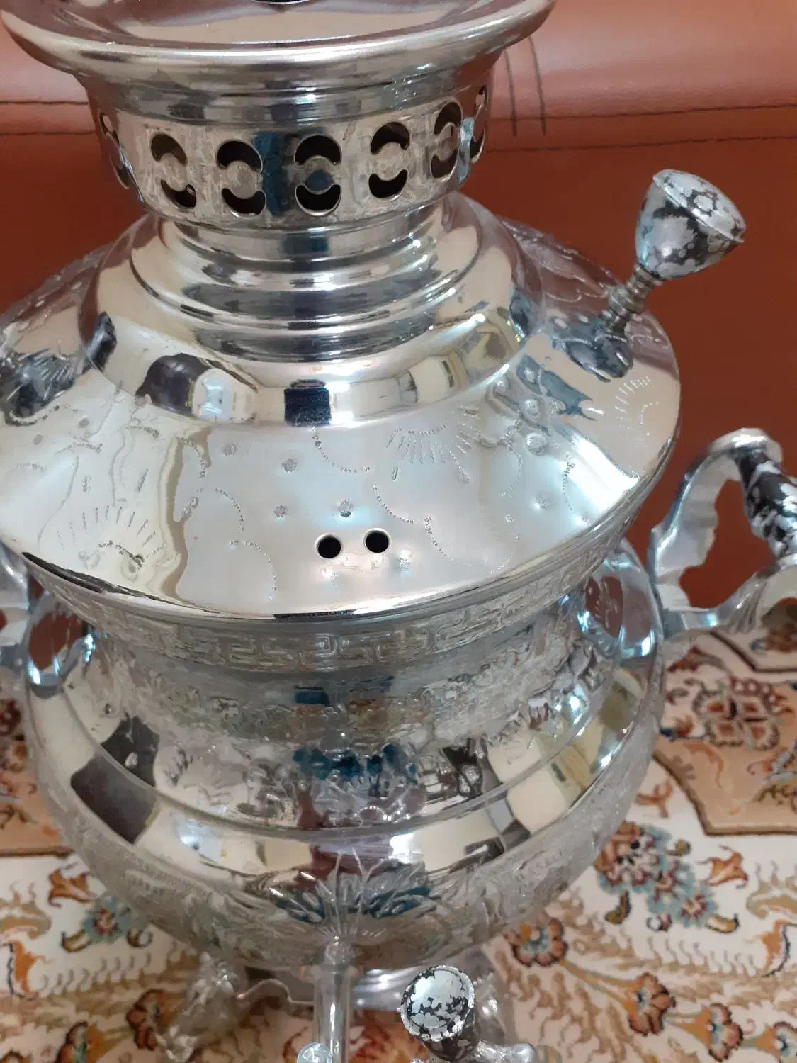 سماور سنگین وزن نو آکبند|سماور، چای‌ساز، قهوه‌ساز|قم, زنبیل آباد|دیوار