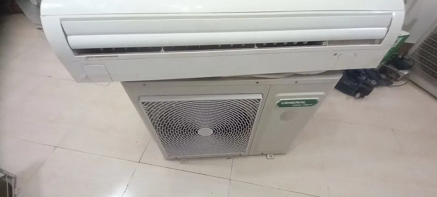 اسپیلت ۳۰ جنرال لبخند تمیز فابریک تکمیل|کولر گازی و فن‌کوئل|گالیکش, |دیوار