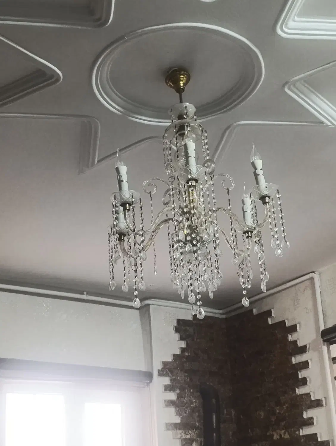 لوستر|لوستر و چراغ آویز|اراک, |دیوار