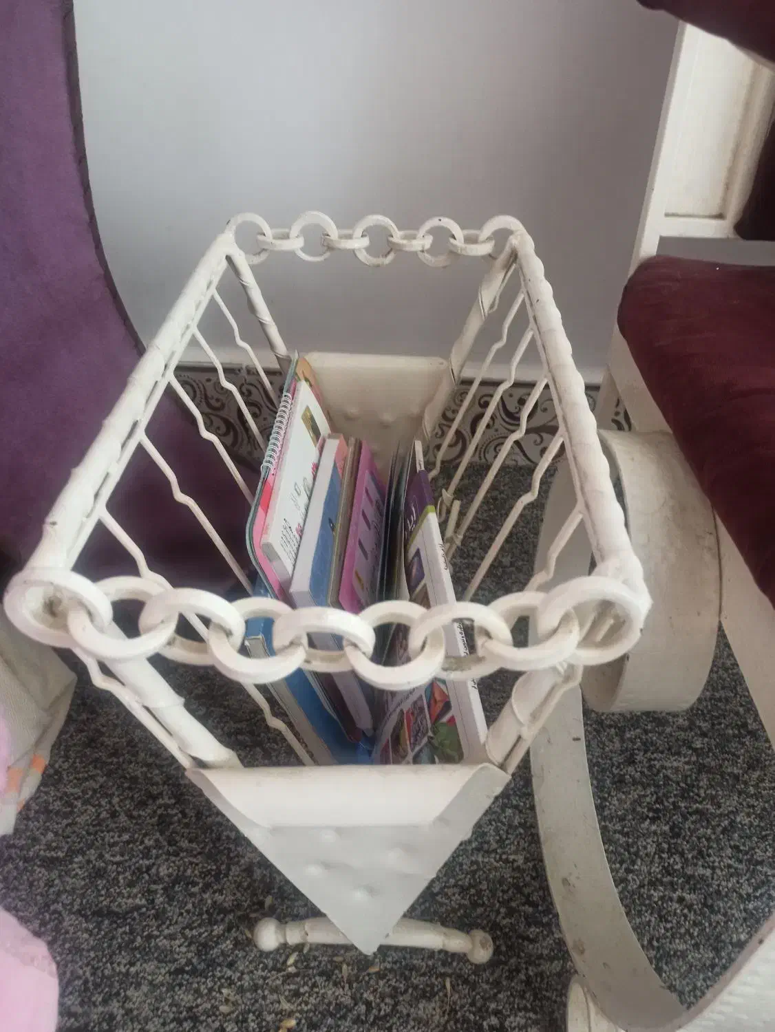 صندلی آهنگی طرح هخامنشی.میزتلفن وجا روزنامه ای|صندلی و نیمکت|بندر ماهشهر, |دیوار