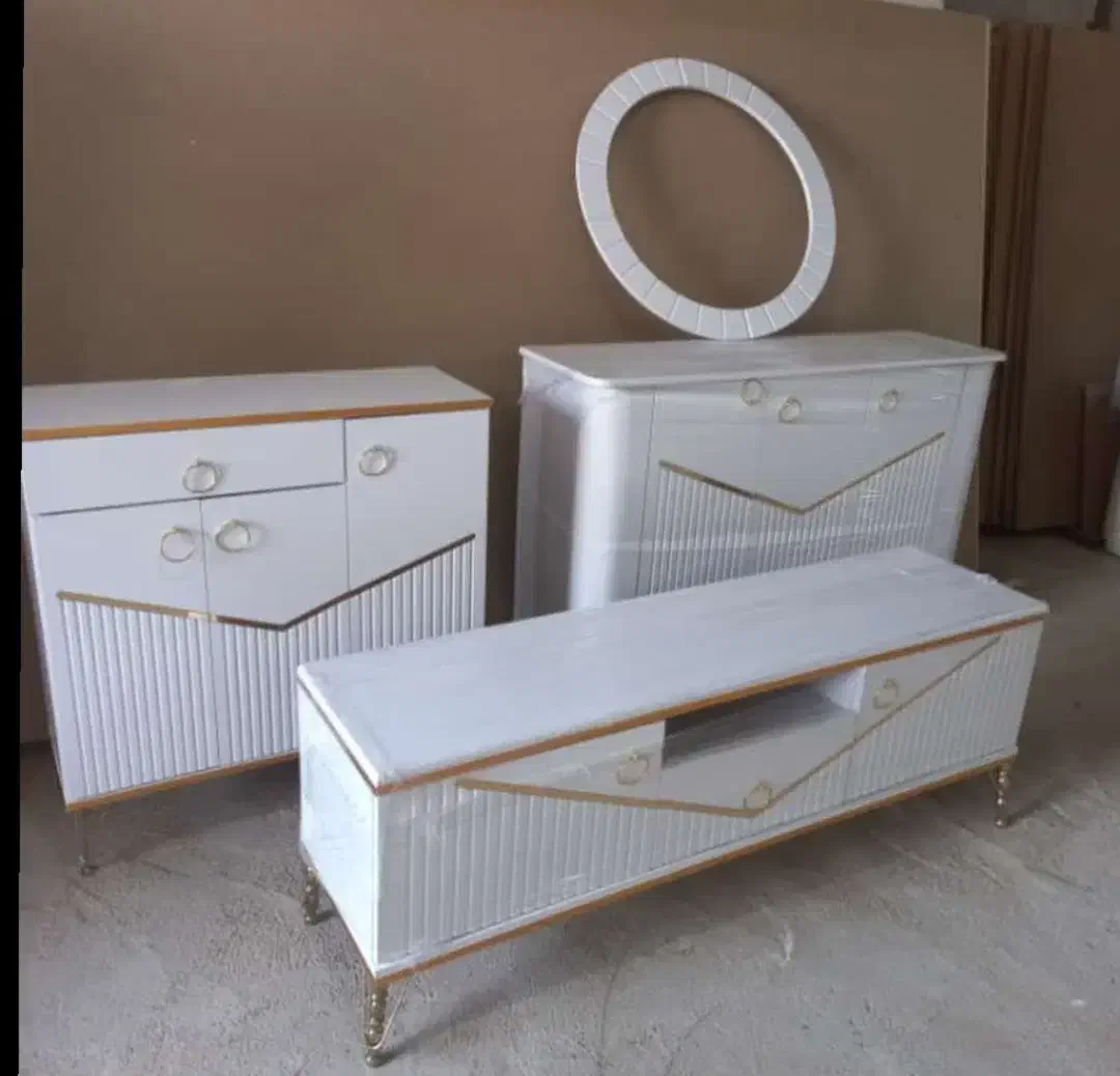 ست اقتصادی میز تلویزیون، کنسول و جاکفشی|میز تلویزیون|پارسآباد, |دیوار