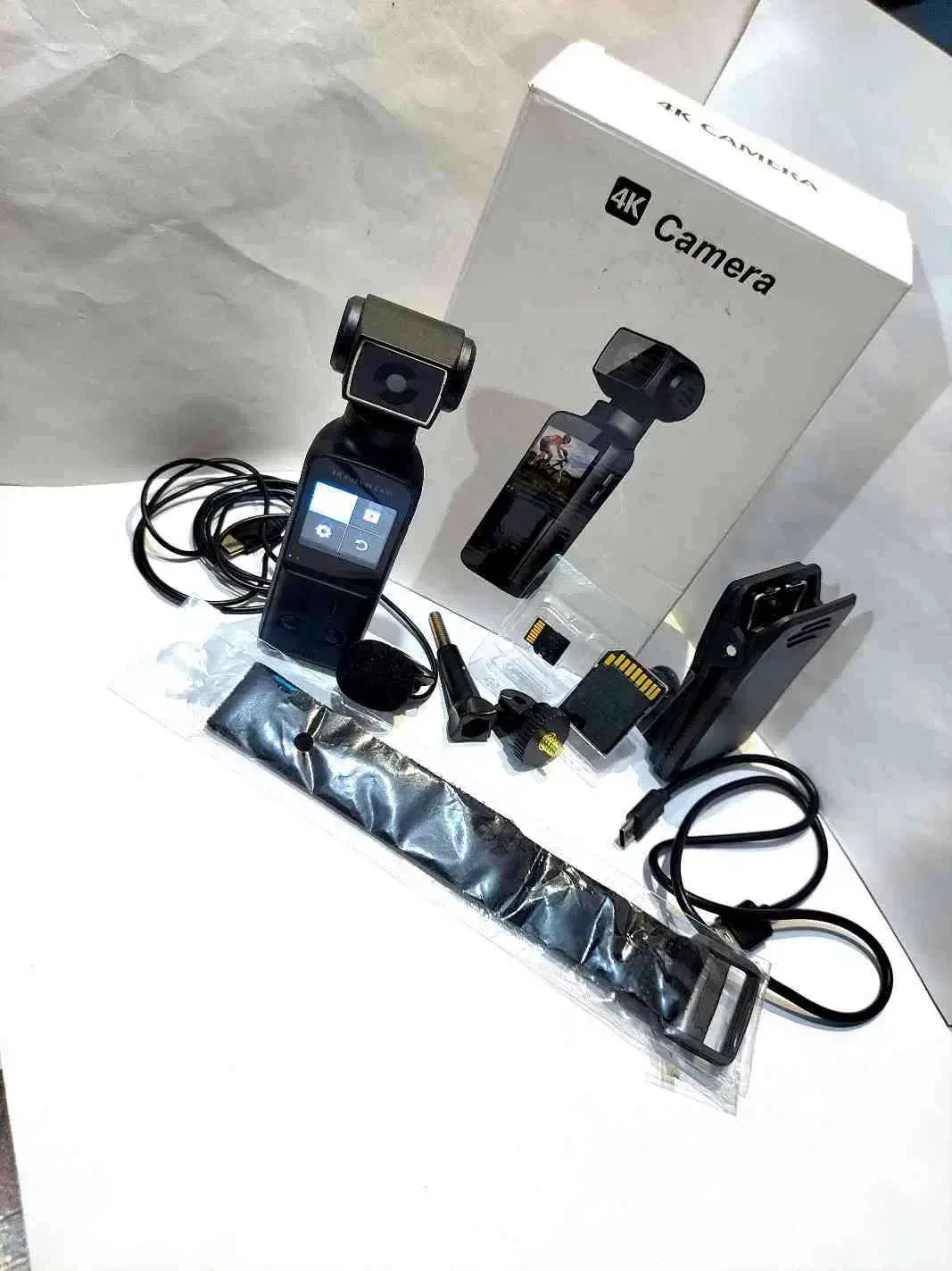 فروش دوربین اَکشن کمرا(پاکت کمرا) ۴k، کاملا نو|دوربین عکاسی و فیلمبرداری|تهران, بلوار کشاورز|دیوار