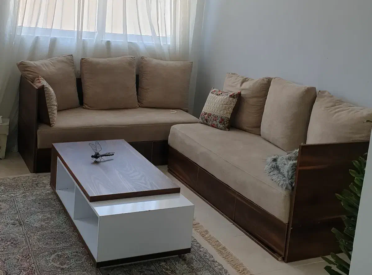 مبل ۶ نفره|مبلمان خانگی و میز عسلی|قم, زنبیل آباد|دیوار