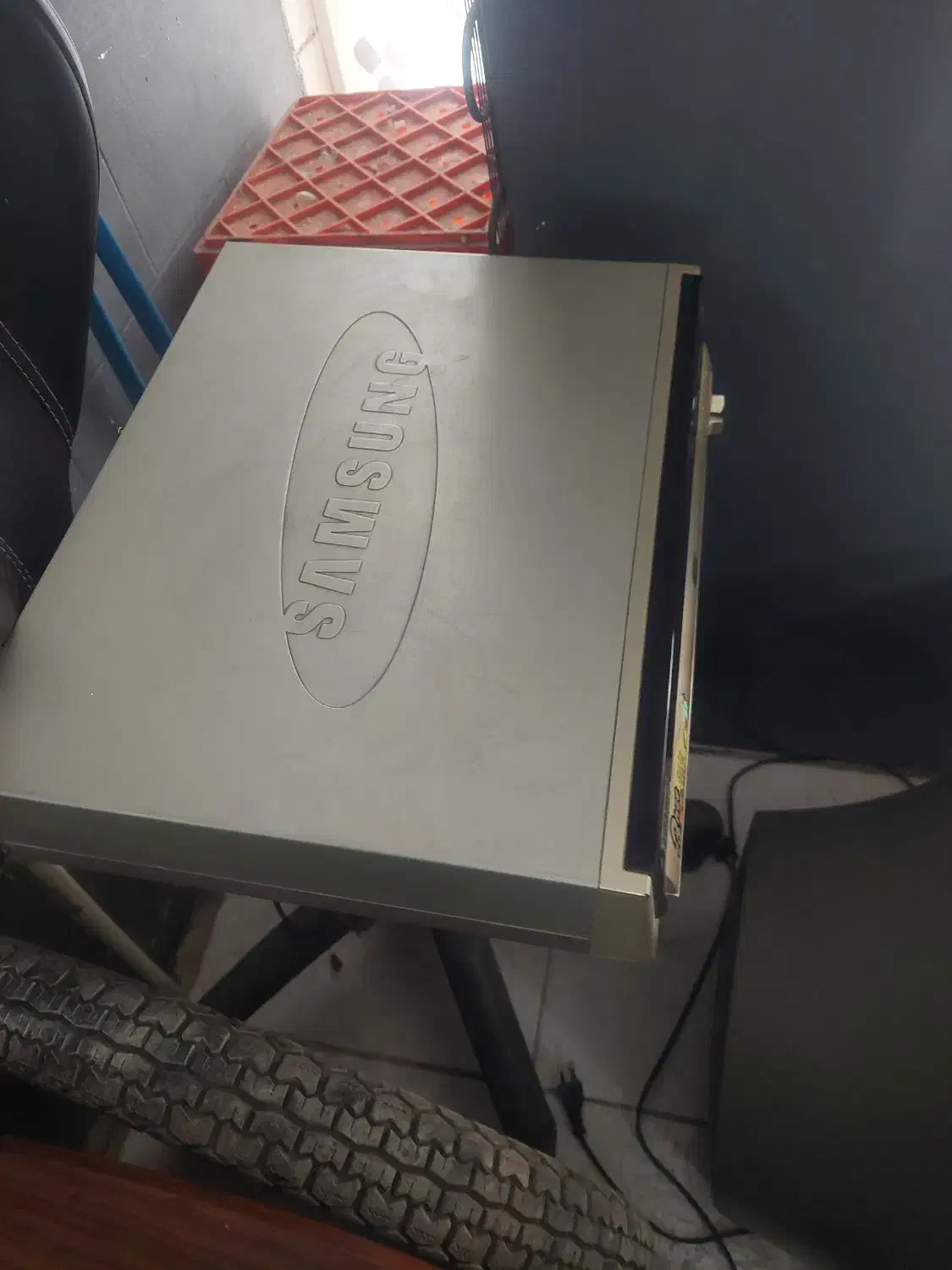 دستگاه cdخور سه دیسک سامسونگ|پخشکننده DVD و ویدیو|اصفهان, لنبان|دیوار