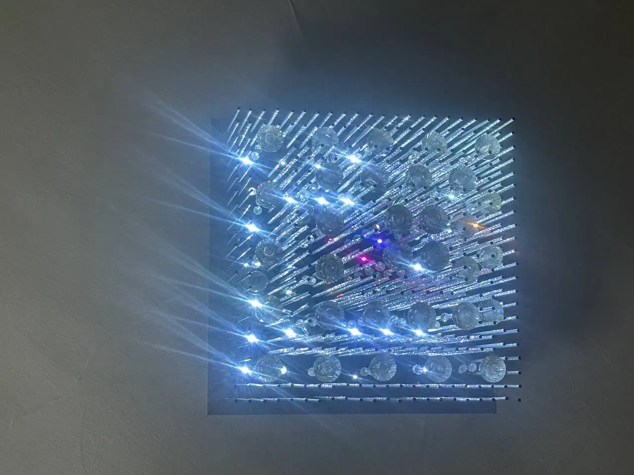 لوستر کریستالی|لوستر و چراغ آویز|تهران, شهرک ابوذر|دیوار